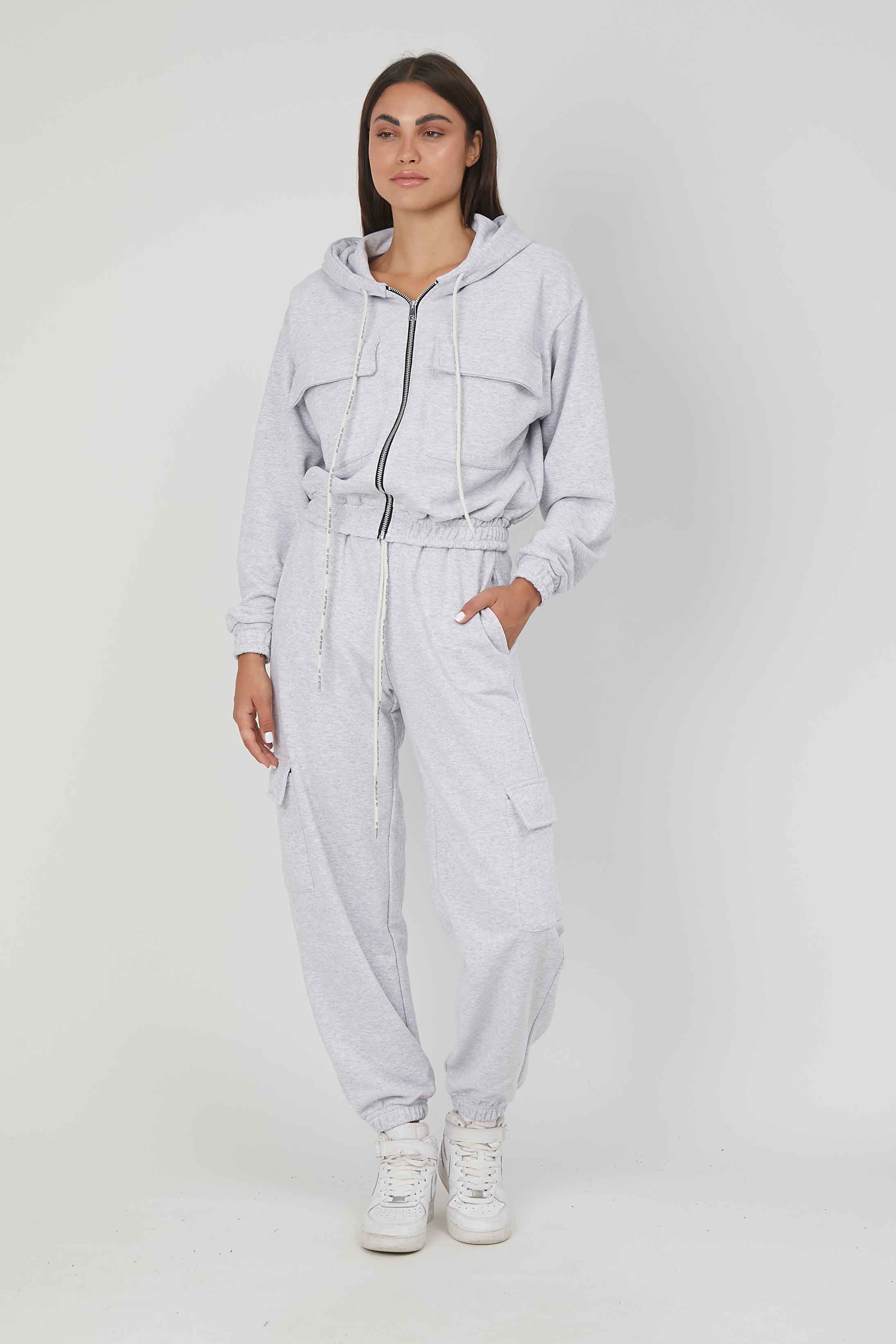 JOGGERS GREY CARGO SWEAT