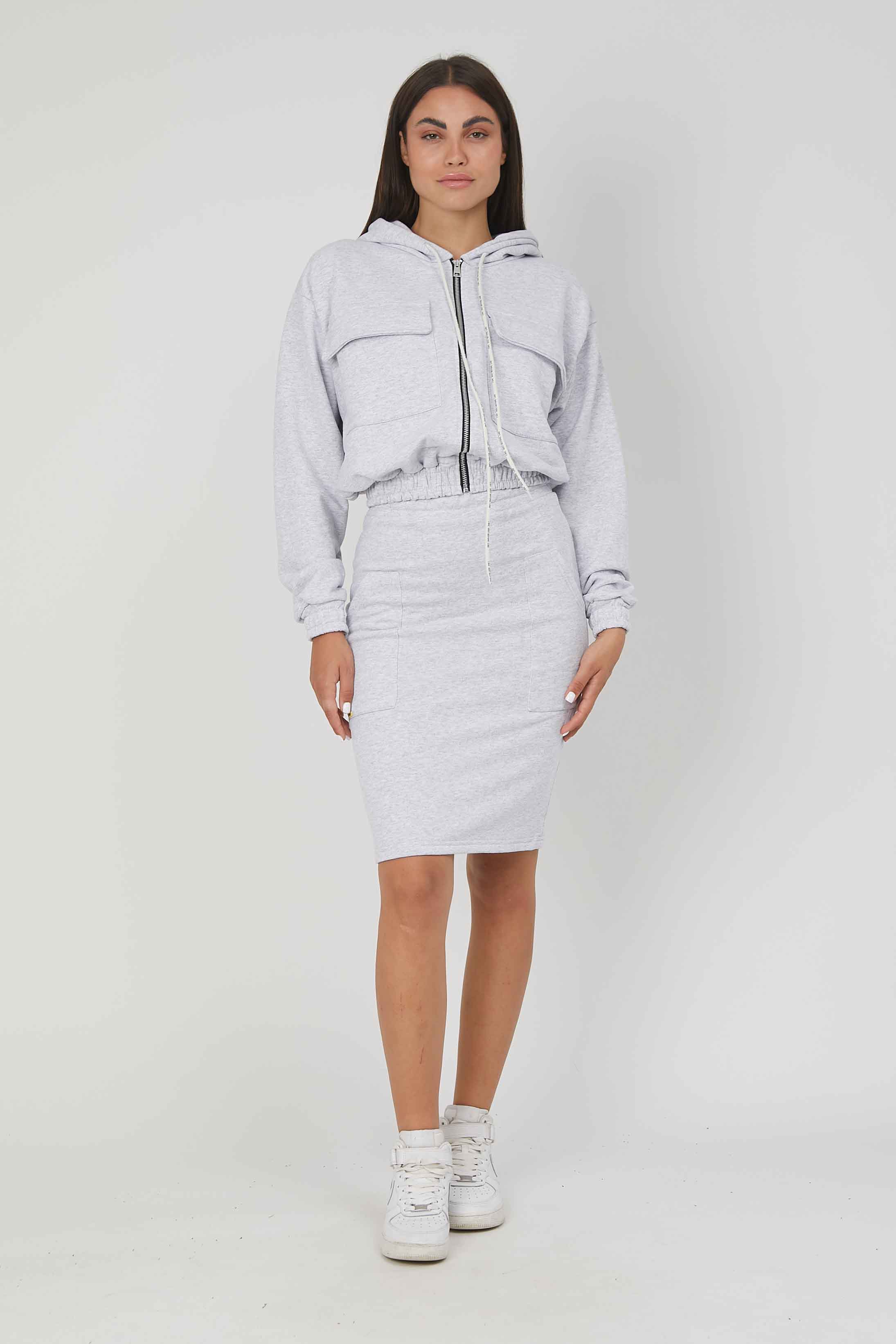 GONNA SWEATSHIP TASCONI LIGHT GREY