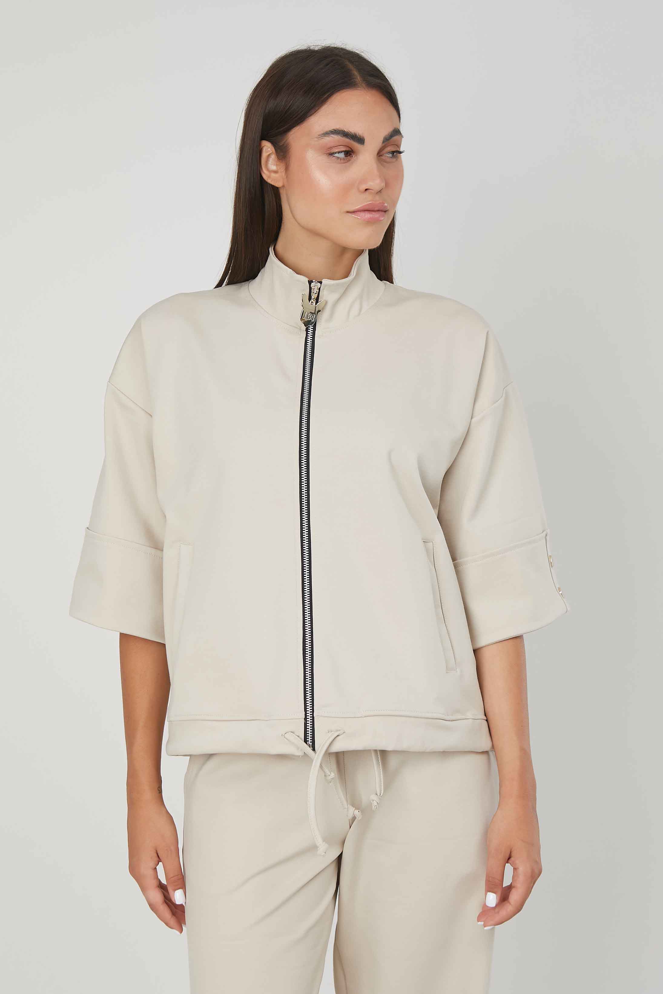 CASACCA ZIP PUNTO MILANO SAND