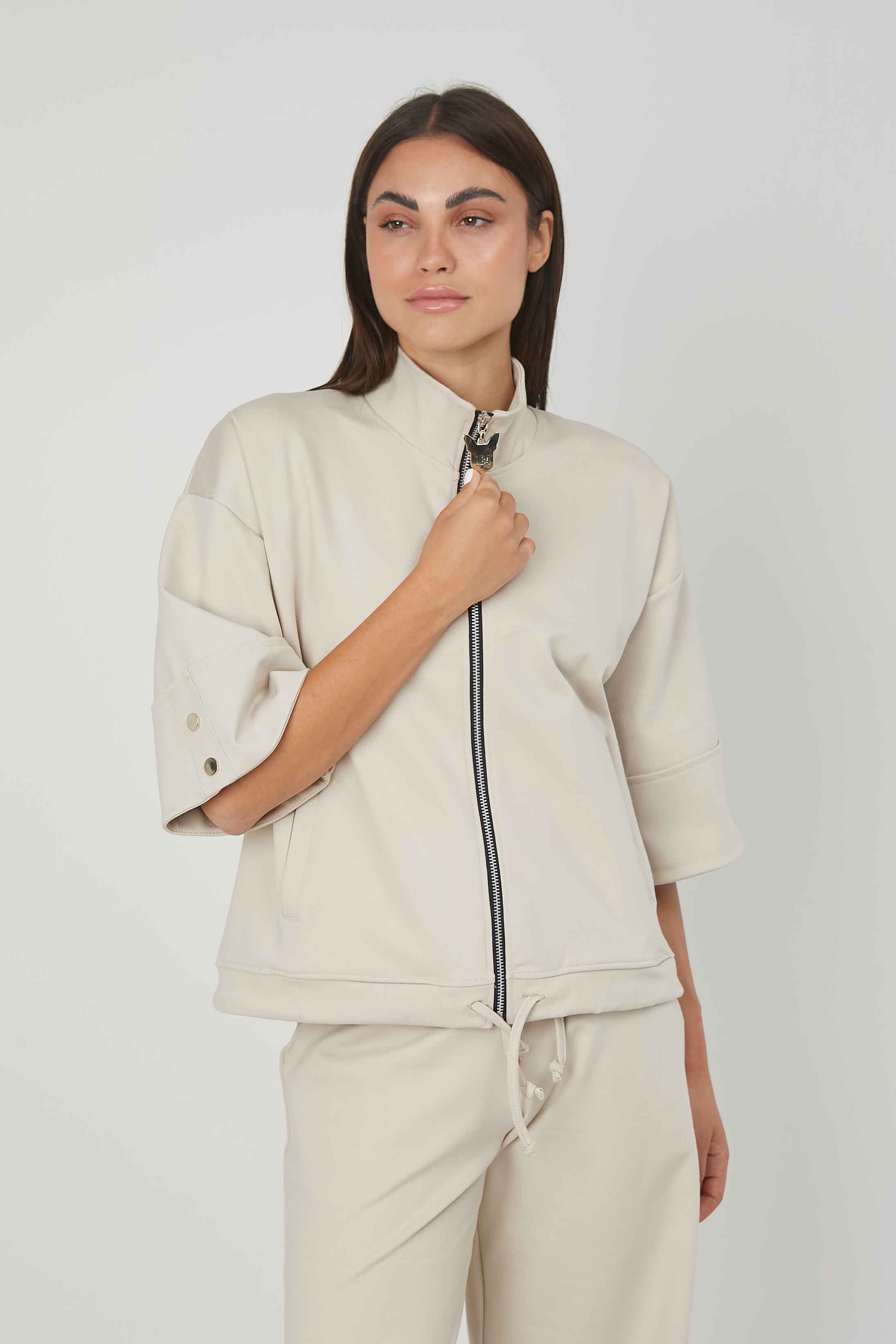 CASACCA ZIP PUNTO MILANO SAND