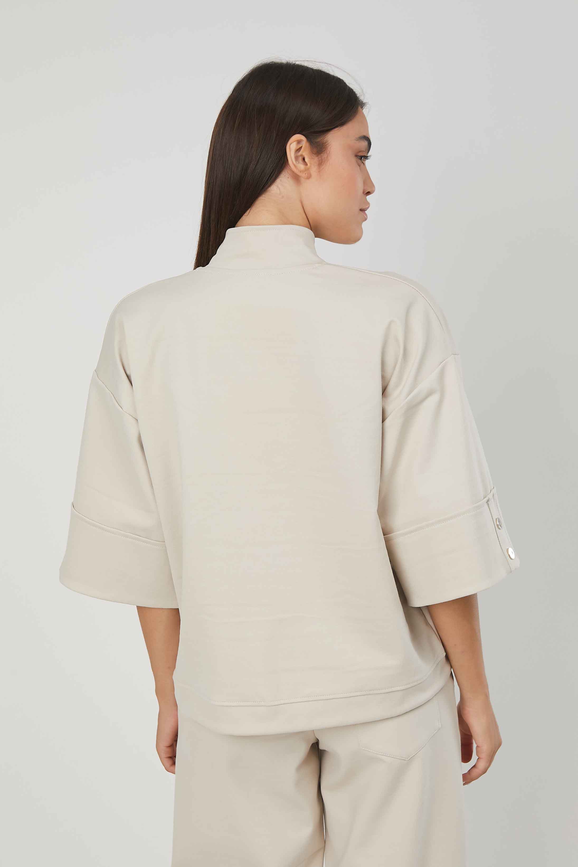 CASACCA ZIP PUNTO MILANO SAND