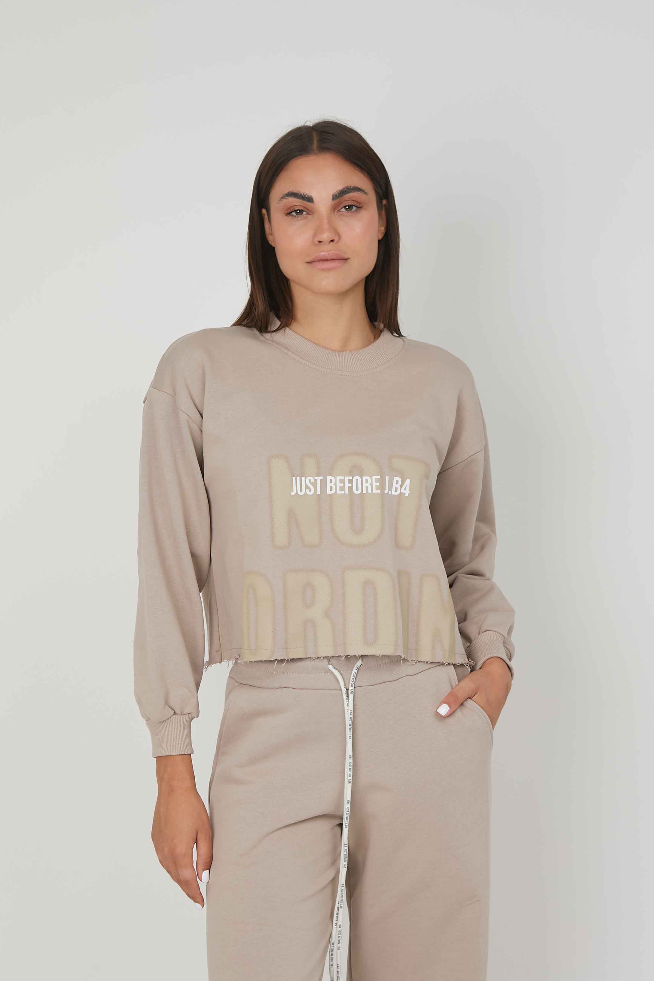 FELPA NOT ORDINARY SAND