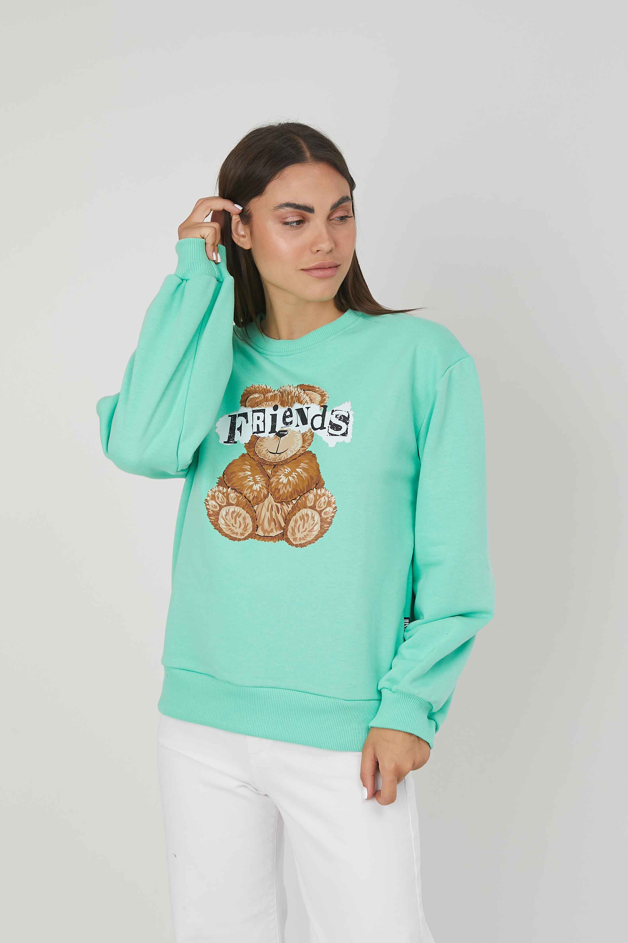 FELPA ORSETTO FRIENDS TIFFANY