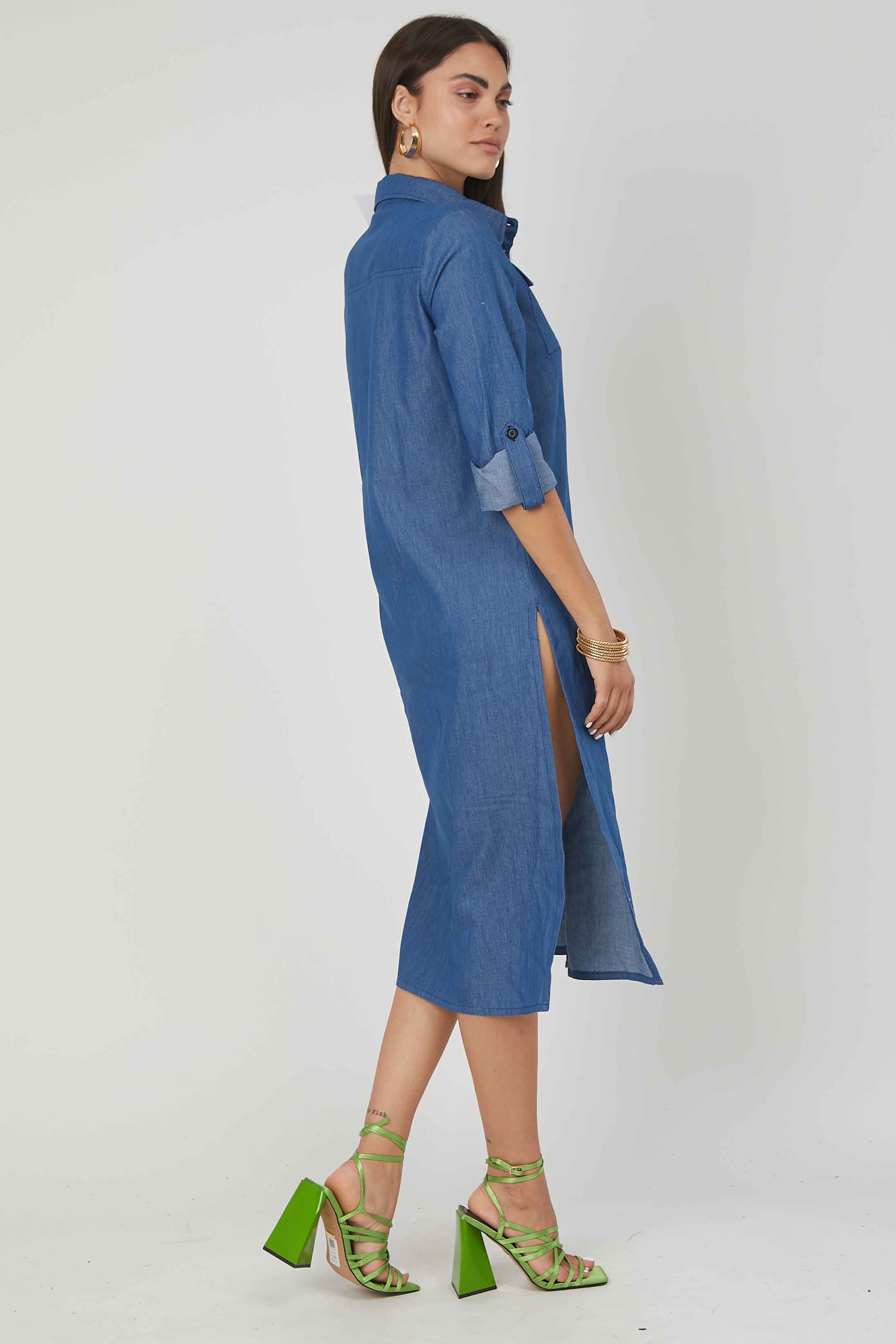 ABITO CHEMISIER DENIM