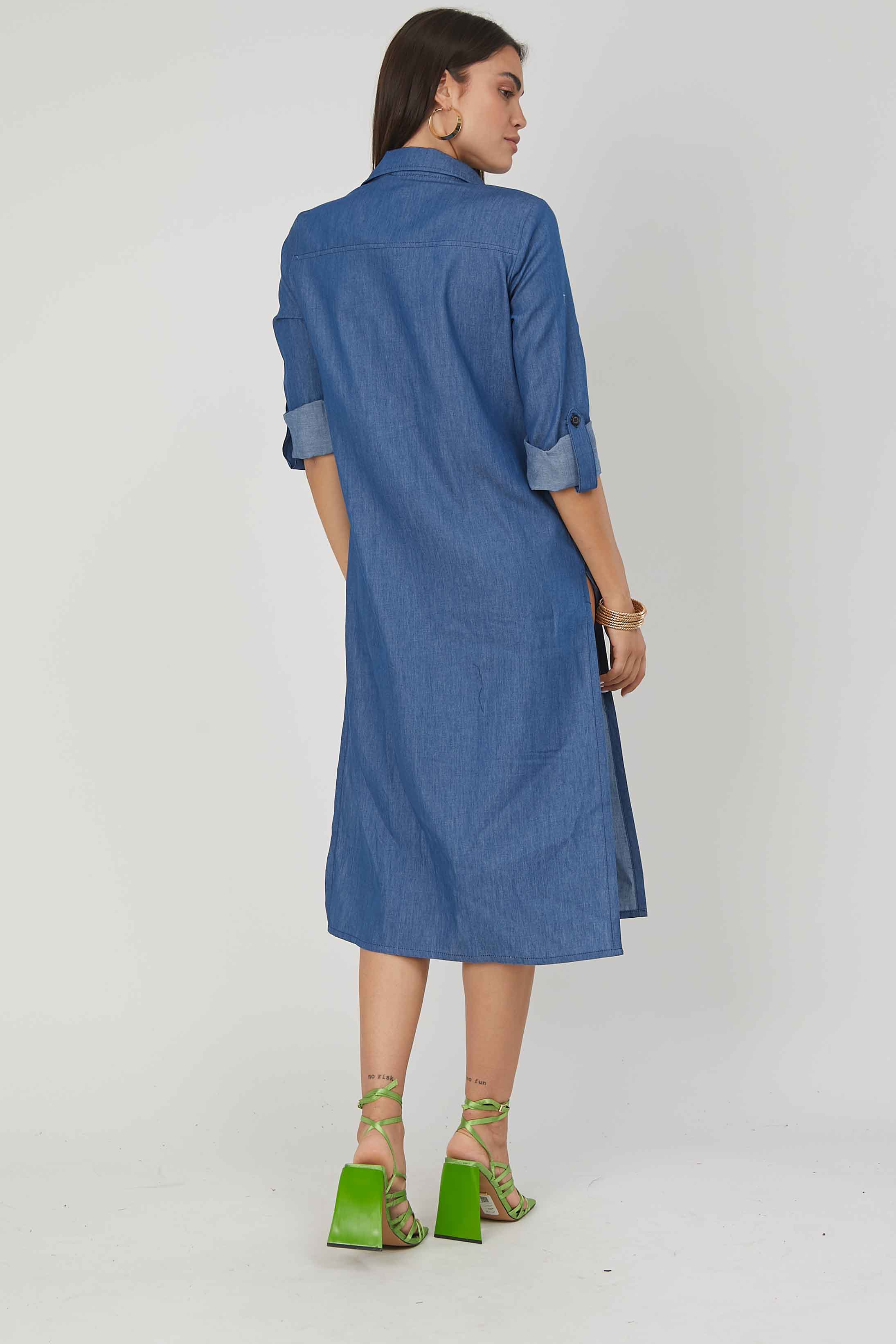 ABITO CHEMISIER DENIM