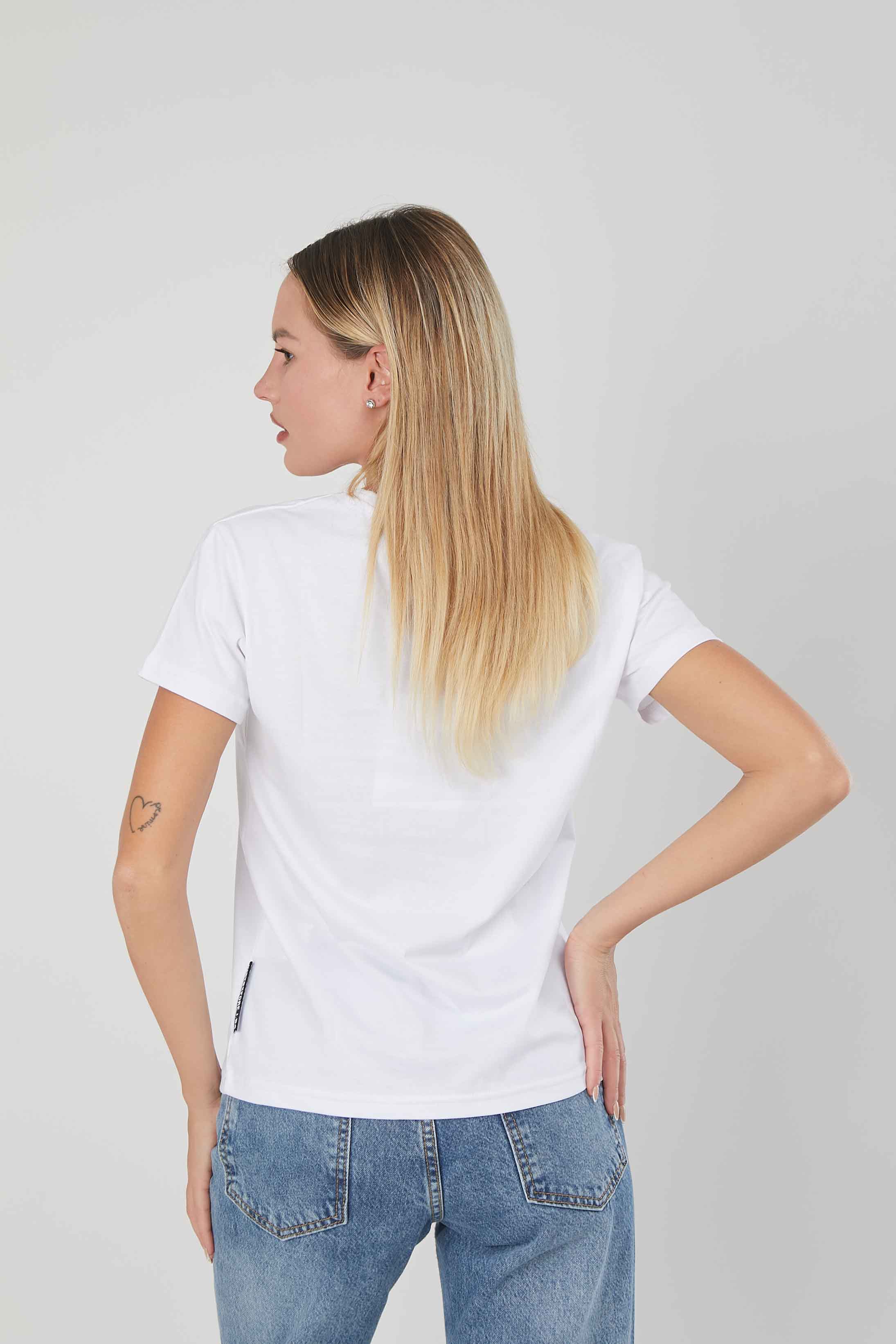 T-SHIRT MINI ORSETTO CUPIDO WHITE