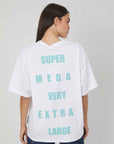 T-SHIRT SUPER MEGA VERY EXTRA LARGE WHITE