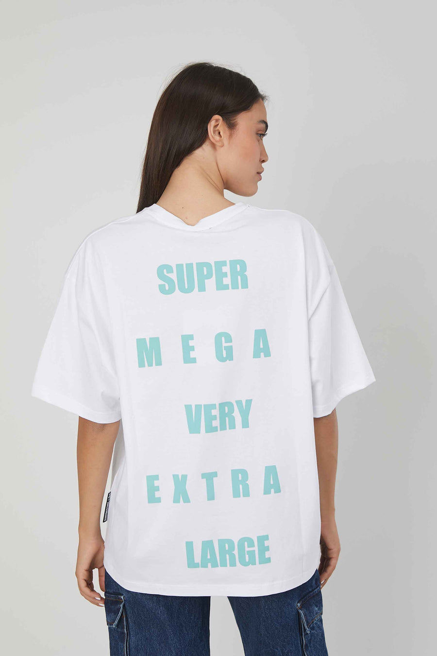 T-SHIRT SUPER MEGA VERY EXTRA LARGE WHITE