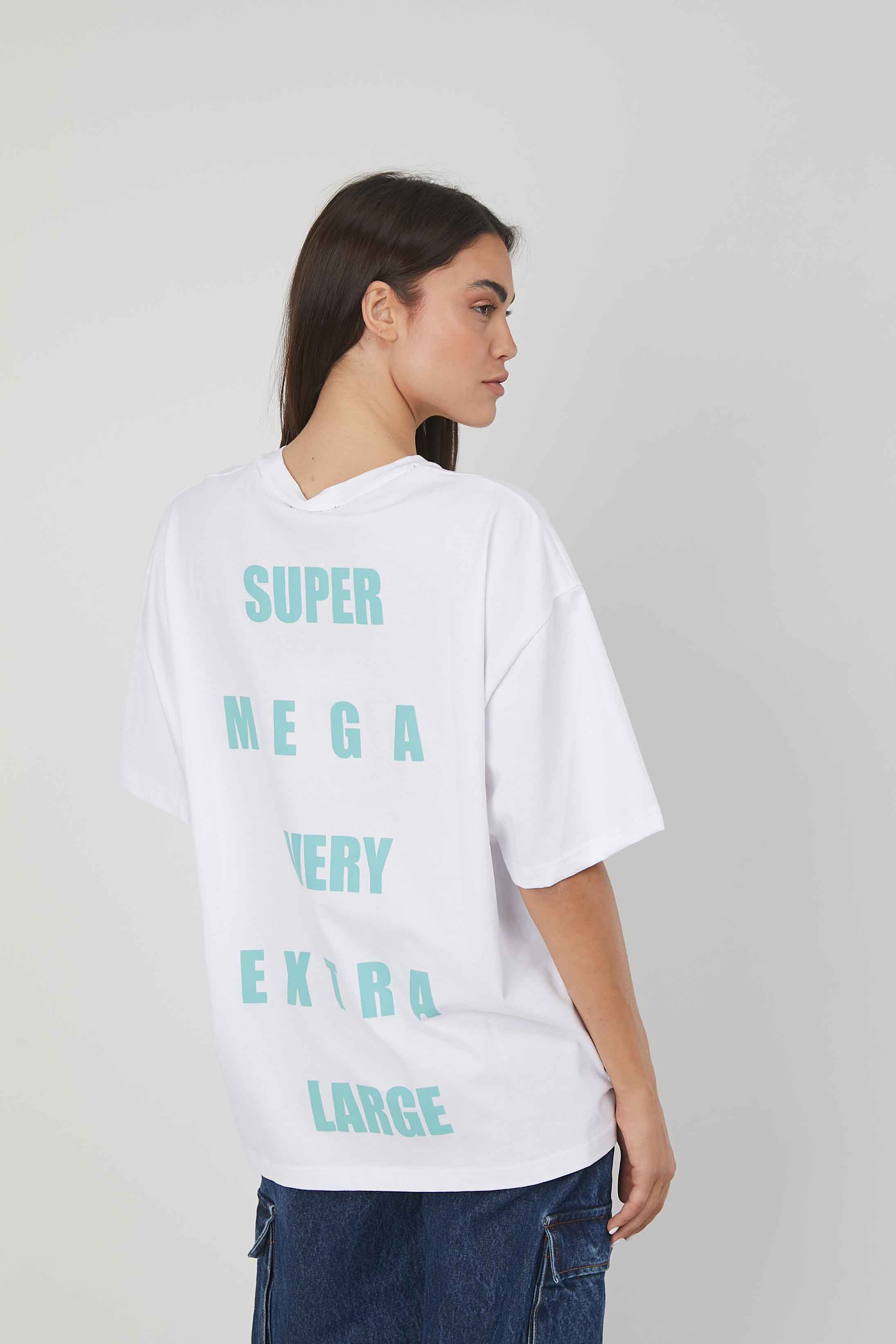 T-SHIRT SUPER MEGA VERY EXTRA LARGE WHITE