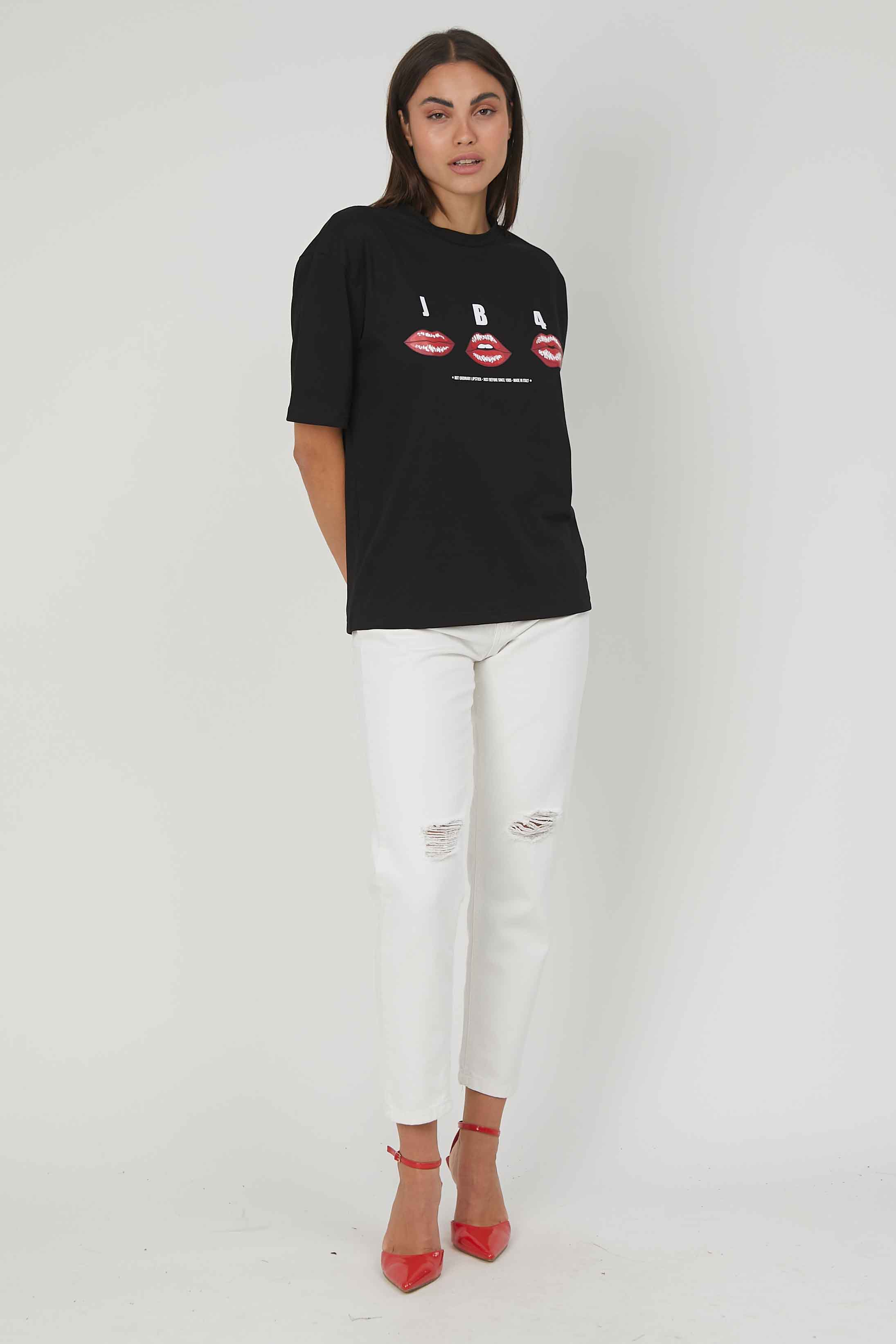 JEANS SLIM FIT ROTTURE WHITE