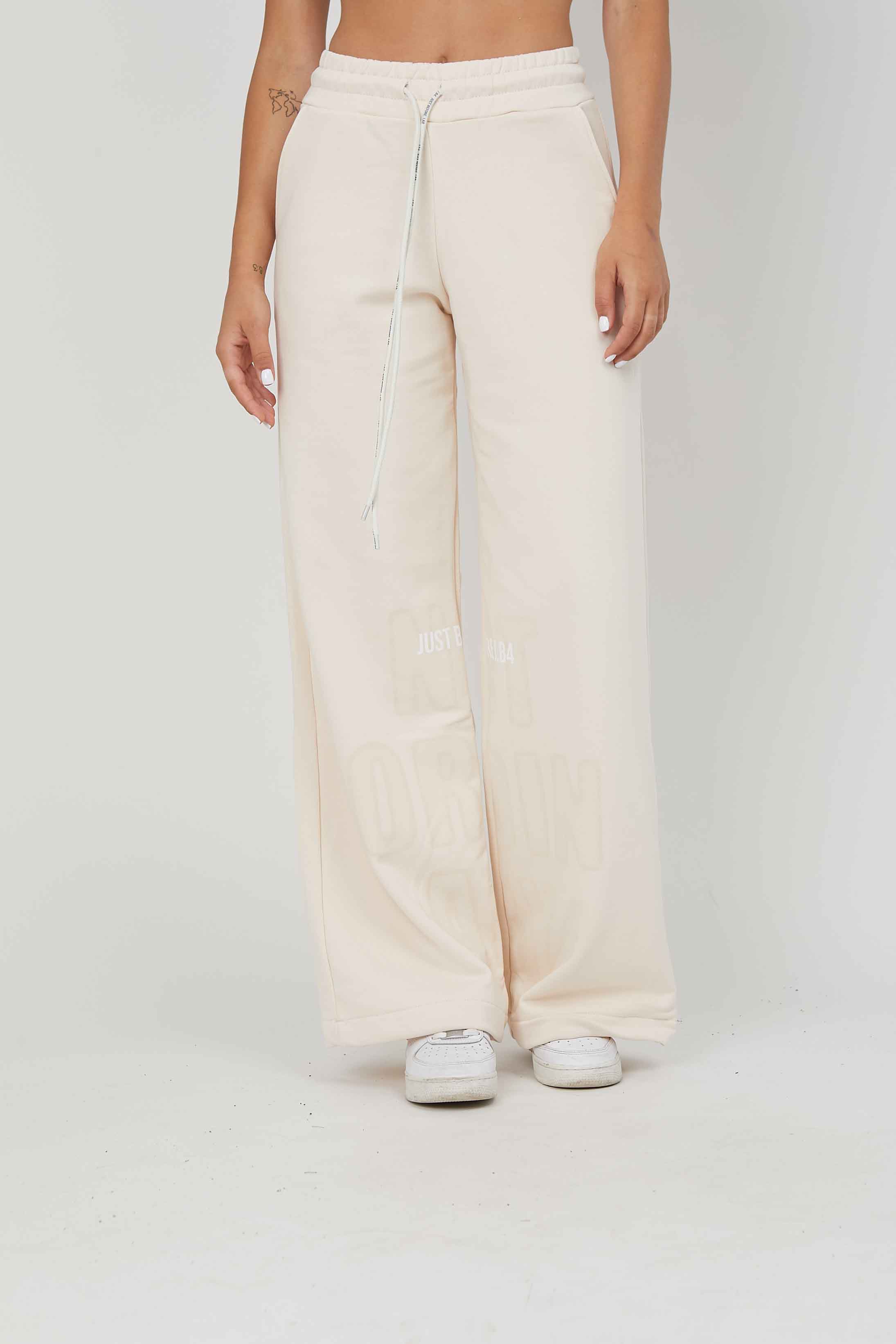 PANTALONI NOT ORDINARY CREAM