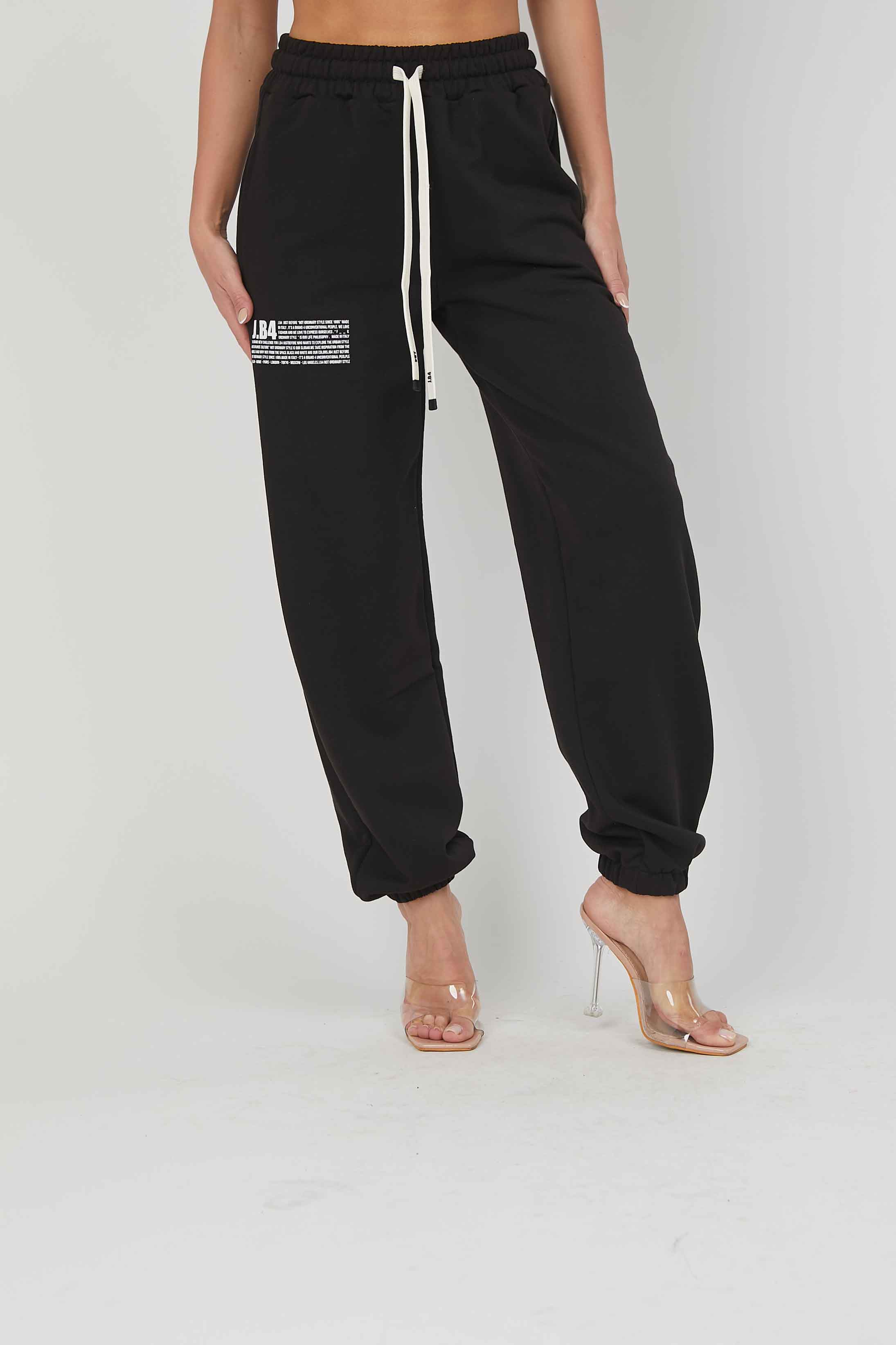 JOGGERS BLACK PRESS SWEATSHIRT