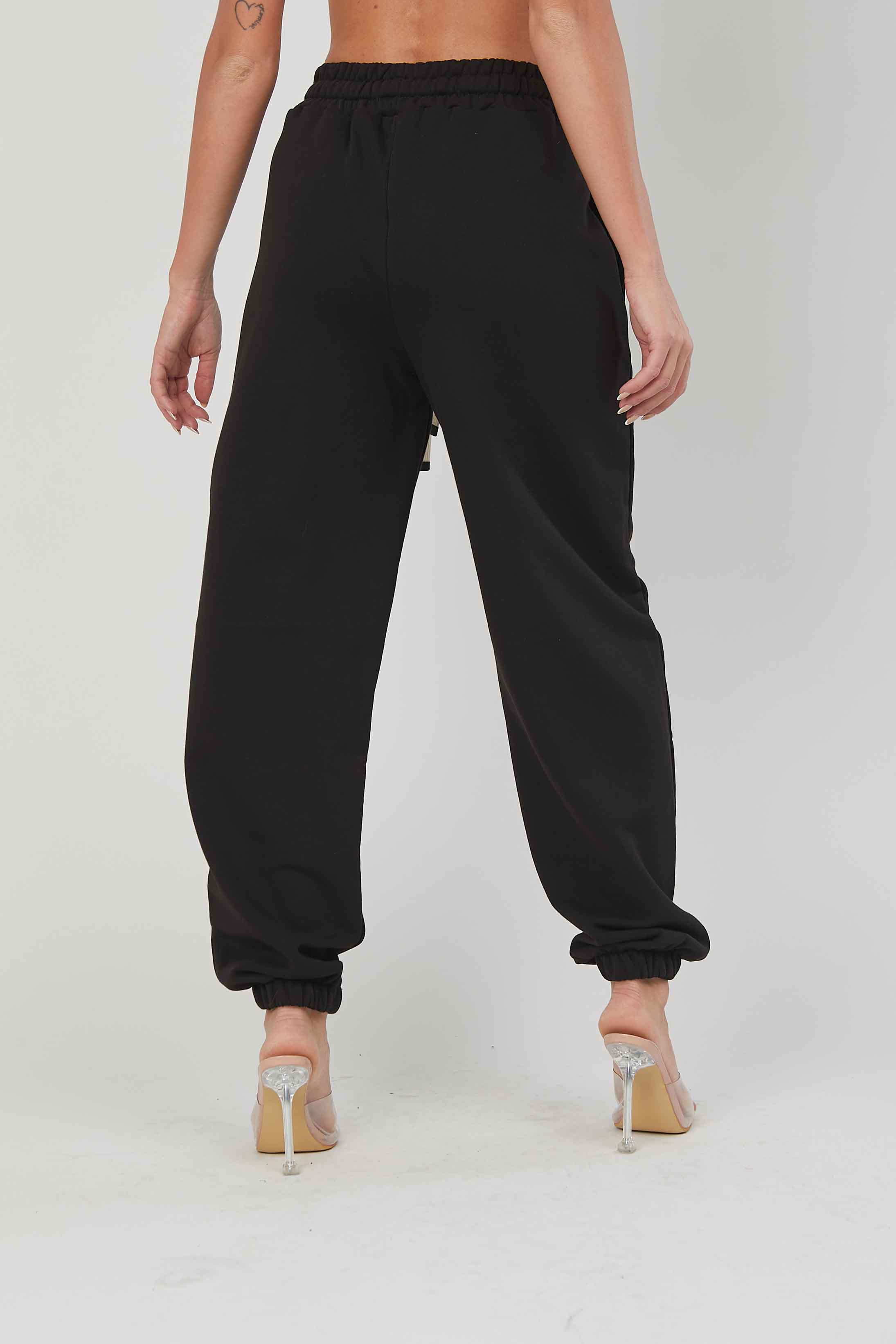 JOGGERS BLACK PRESS SWEATSHIRT