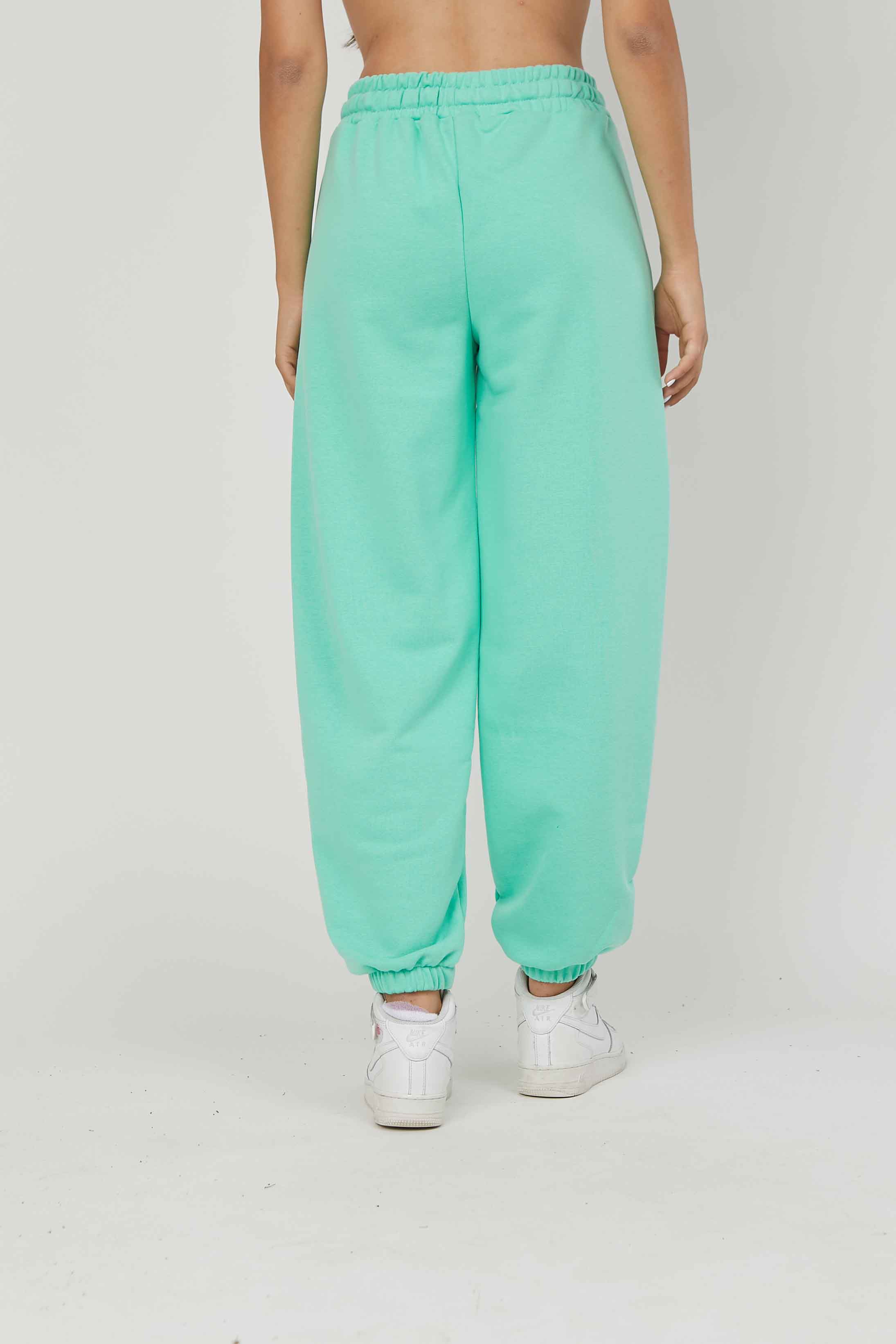 JOGGERS FELPA STAMPA TIFFANY