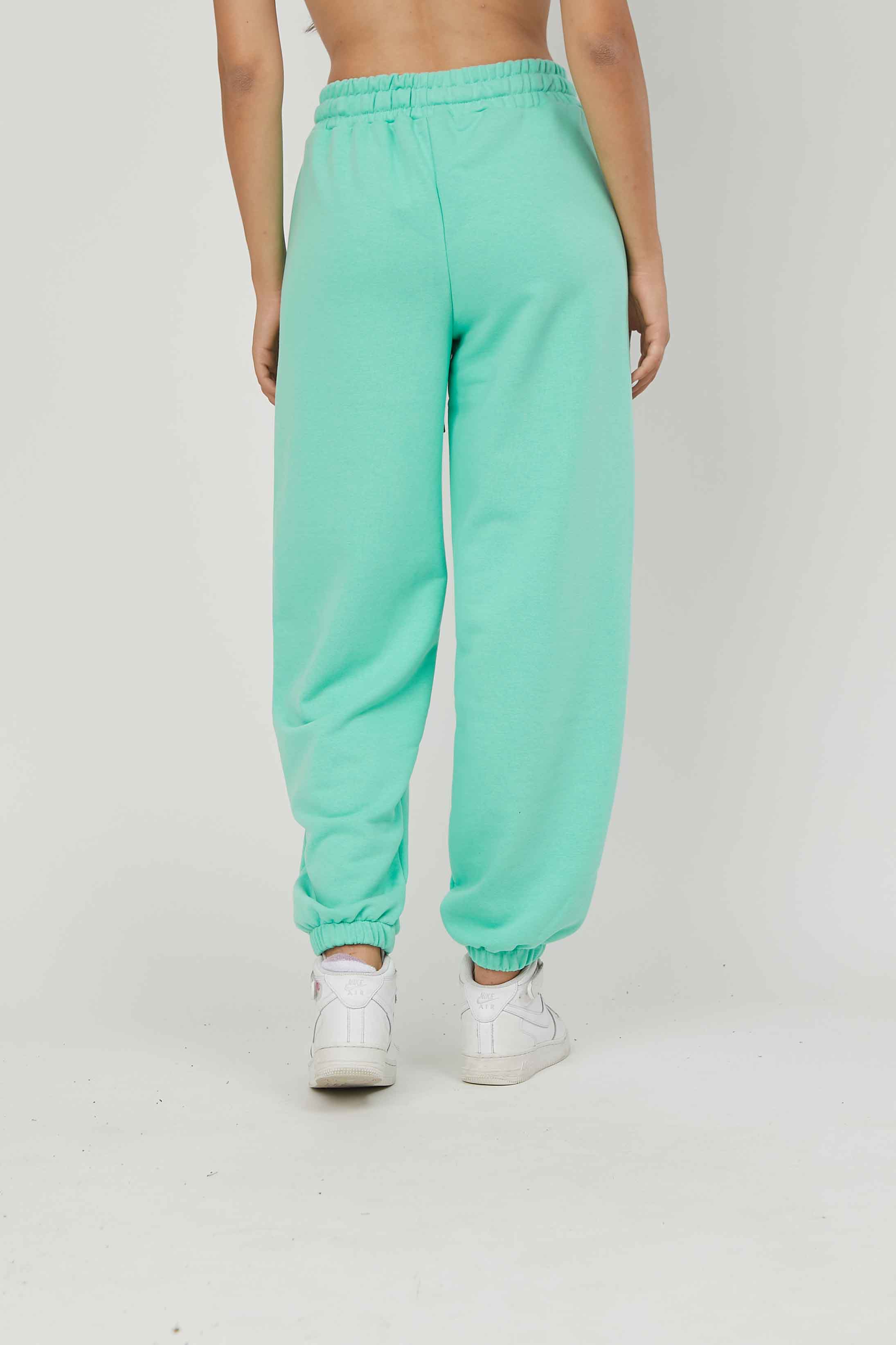 JOGGERS FELPA STAMPA TIFFANY