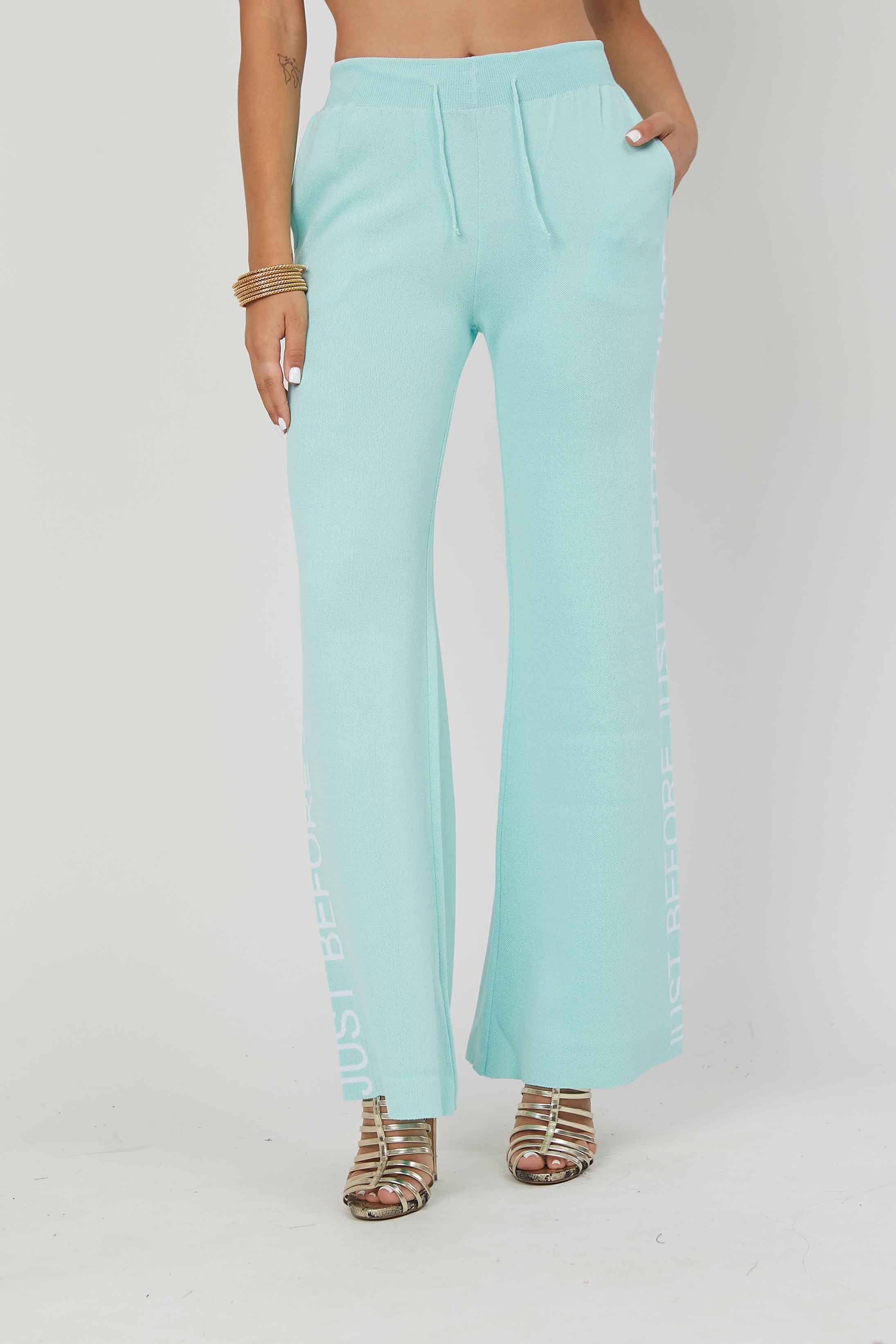 JACQUARD TIFFANY LOGO SWEATER PANTS