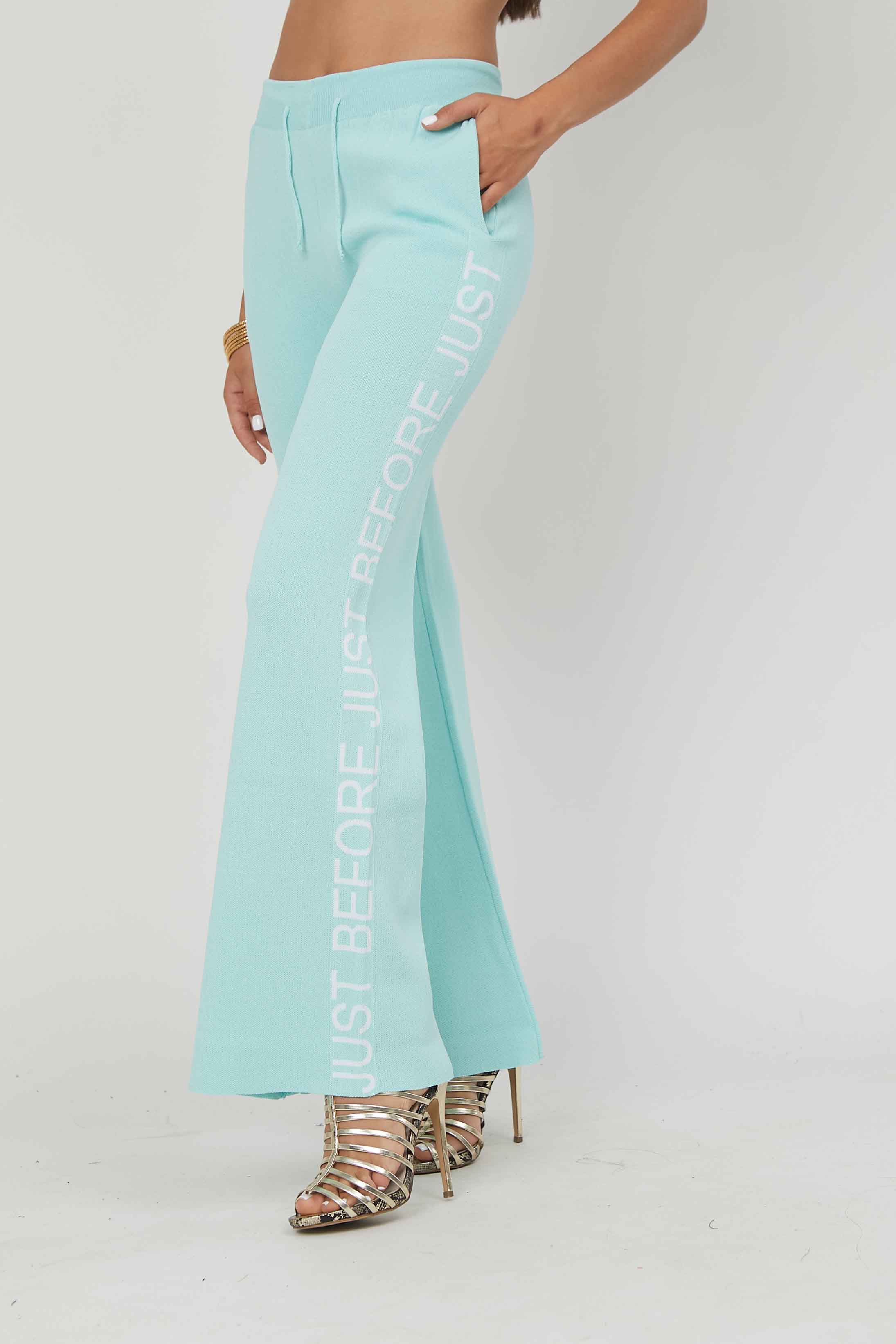 JACQUARD TIFFANY LOGO SWEATER PANTS