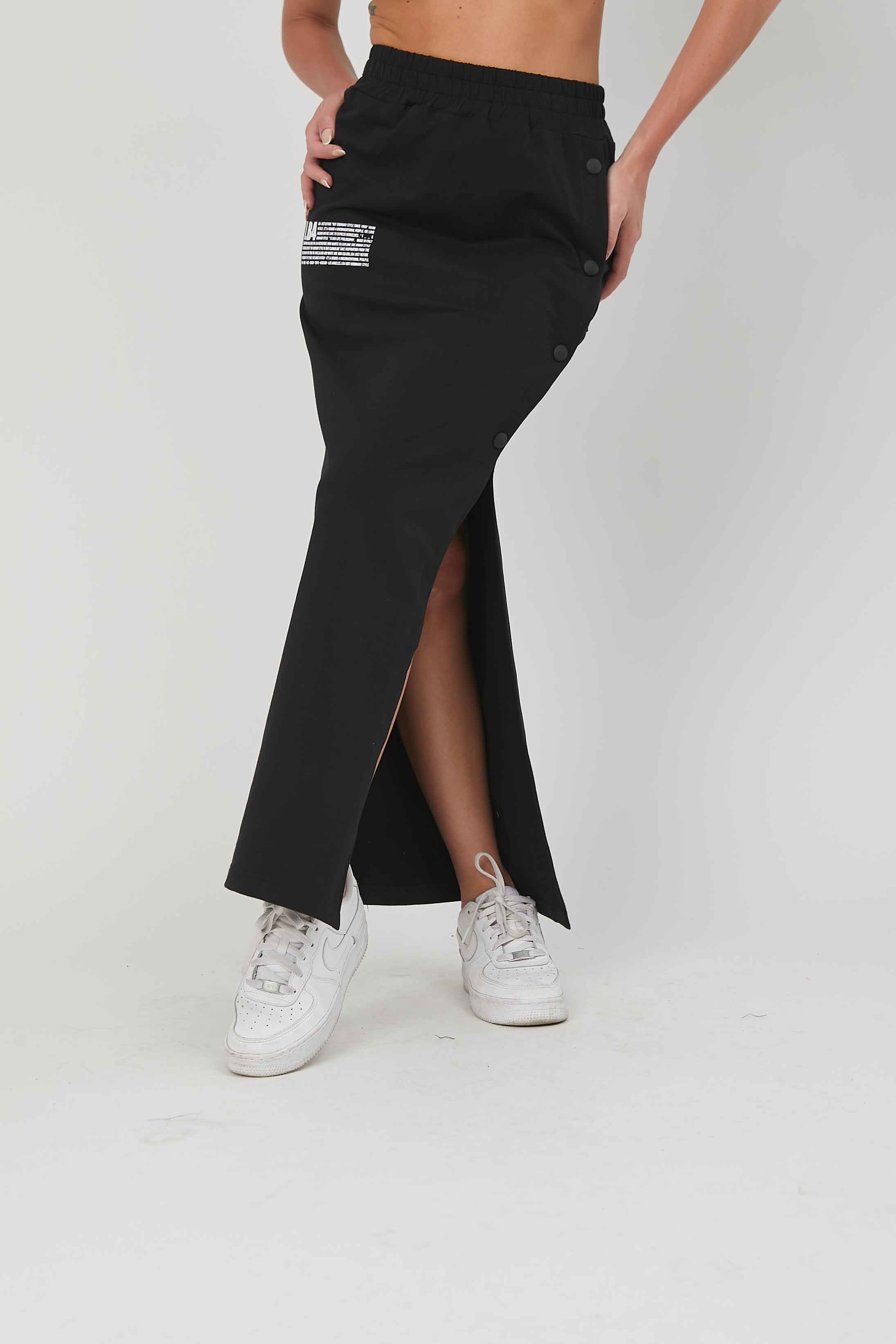 LONG SIDE BUTTONS BLACK