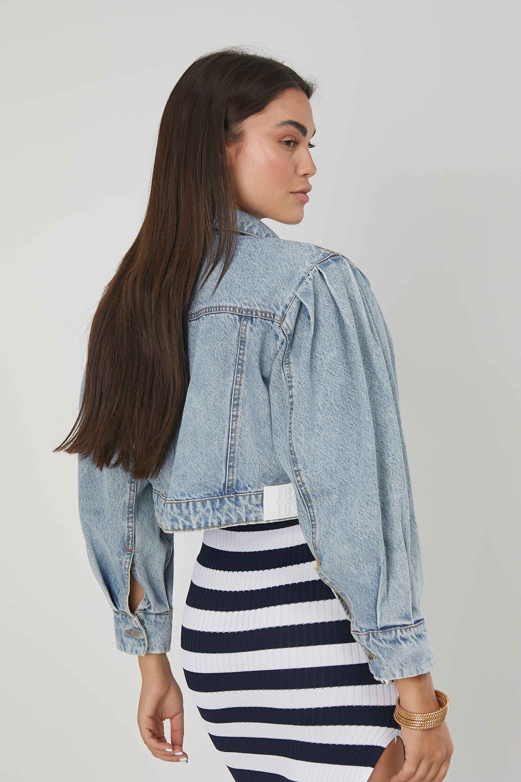 GIACCA CORTA DI JEANS