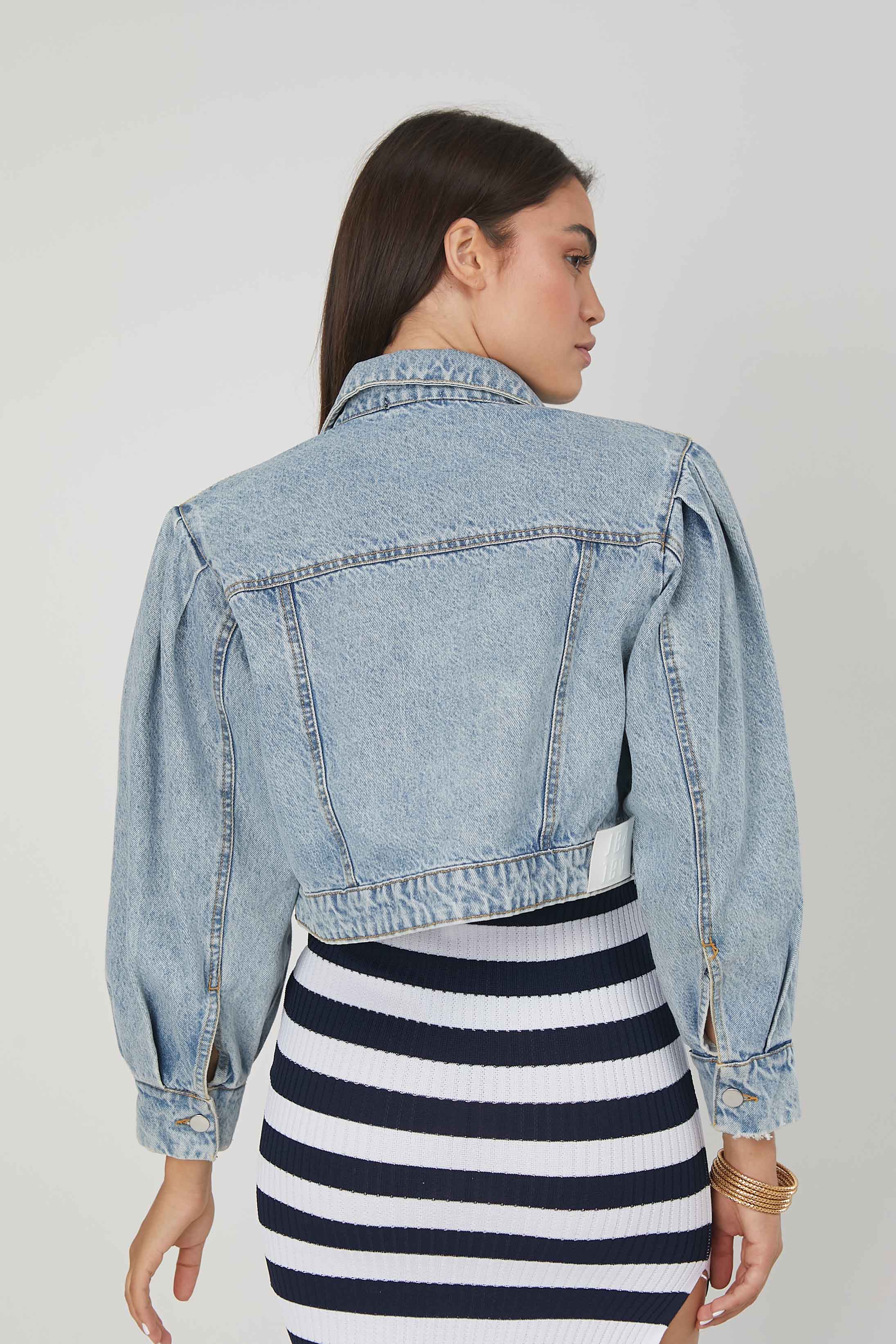 GIACCA CORTA DI JEANS