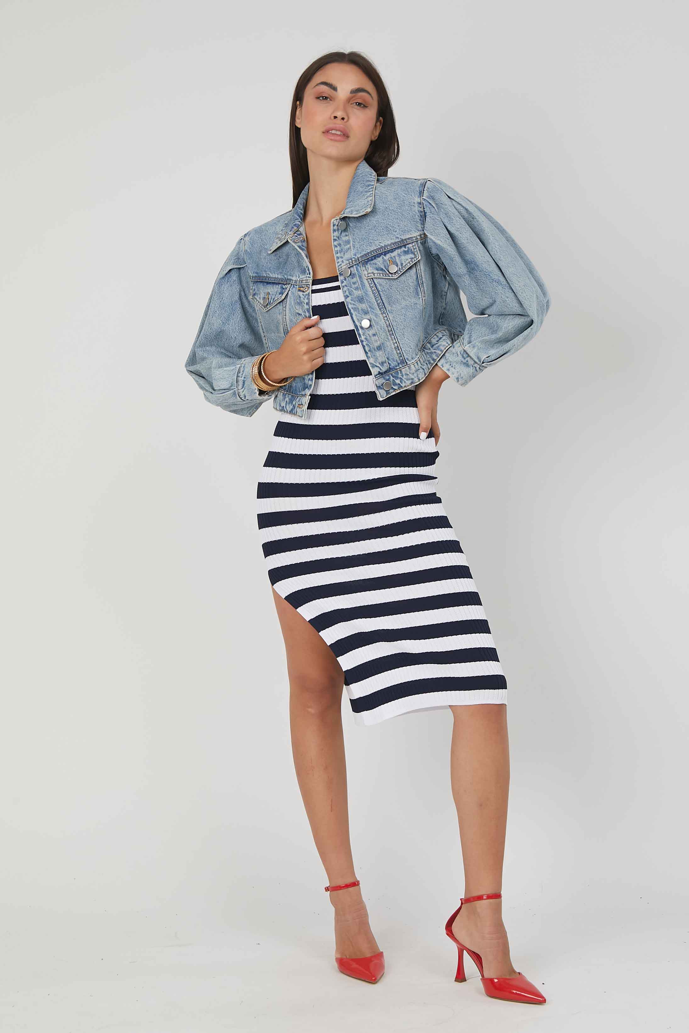 GIACCA CORTA DI JEANS