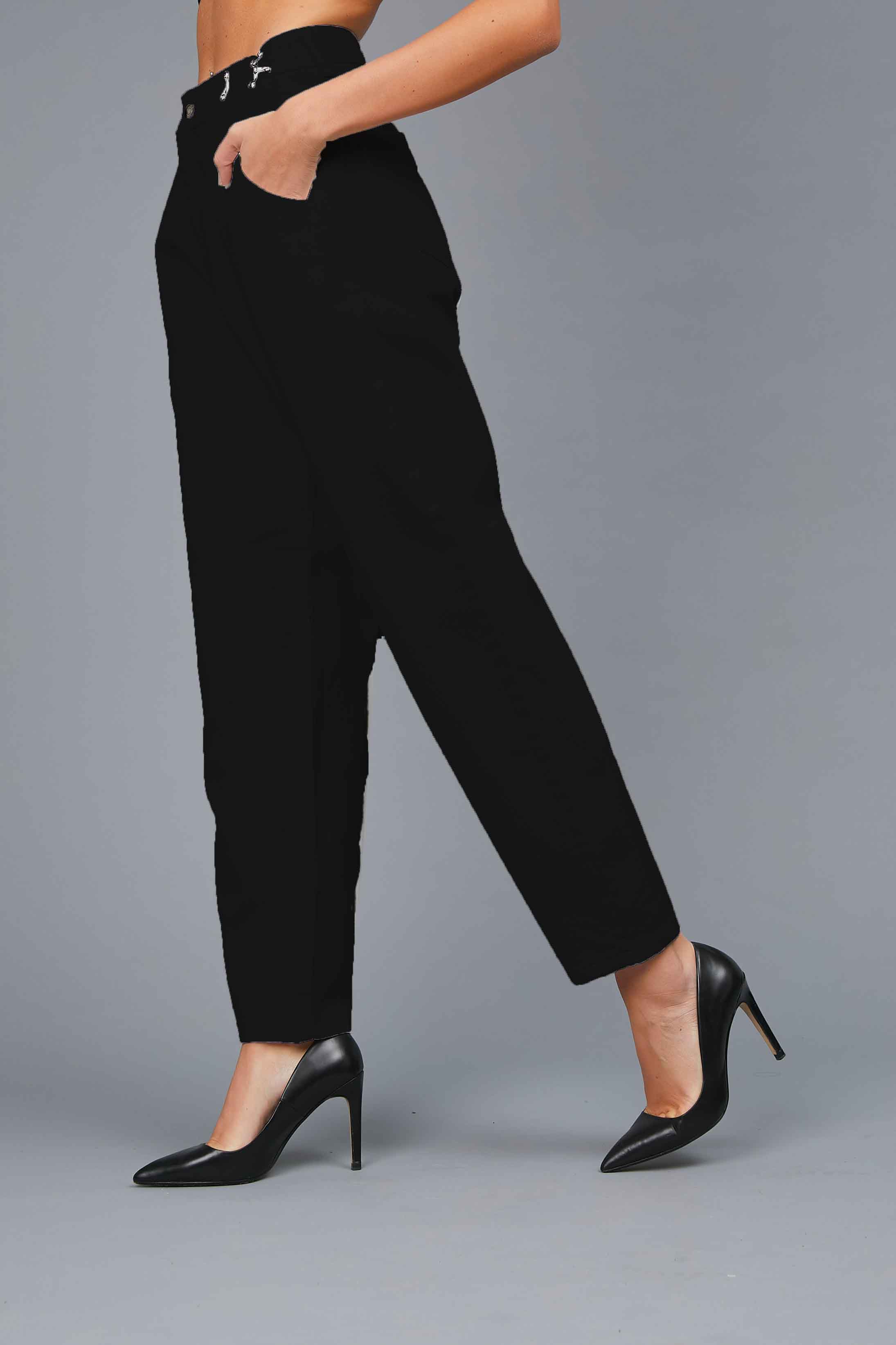 PULL PANTS BLACK