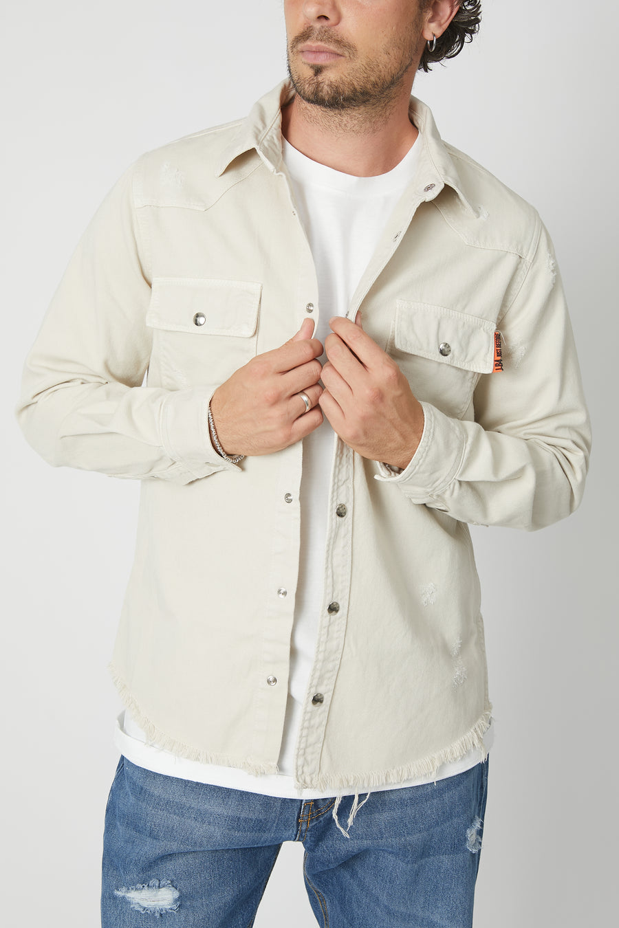 CAMICIA BULL TINTO NATURALE