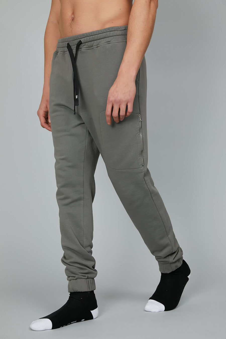 Pantaloni Felpa Tasca Grey