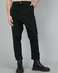 Pantaloni Straight Black 