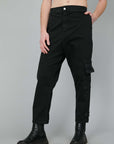 PANTALONI STRAIGHT BLACK