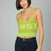 TOP LOGO ALL OVER LIGHT GREEN