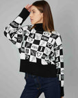 MAGLIONE BLACK&WHITE