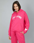 JUST BEFORE FUCHSIA HOODIE