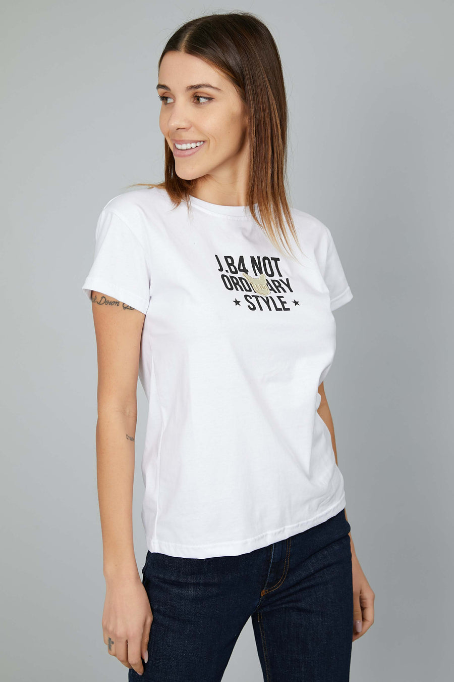 T-SHIRT PITTBULL IVORY