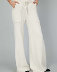 PANTALONI IN MAGLIA WHITE