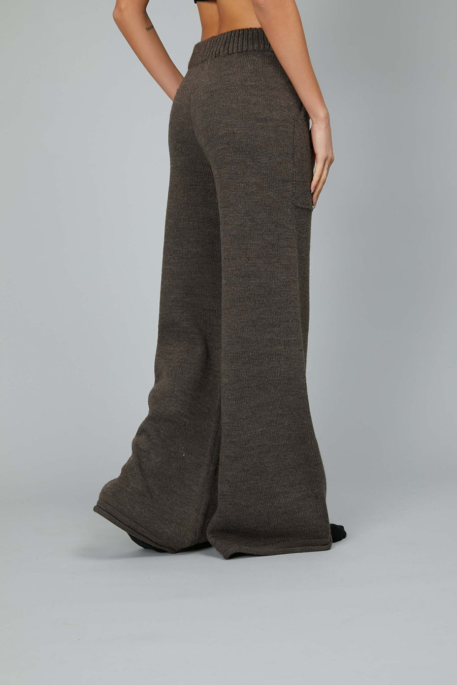 MUD KNITTED TROUSERS