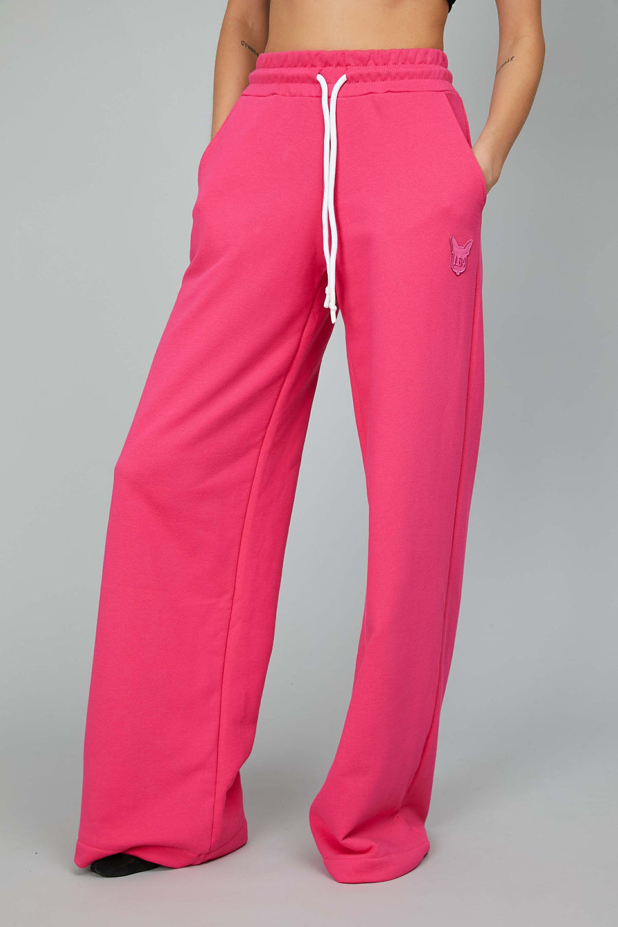 PANTALONI SVASATI PITTBULL HOT PINK