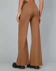 CAMEL RIBBED TWIN TROUSERS