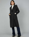 CAPPOTTO LUNGO DOPPIO PETTO BLACK