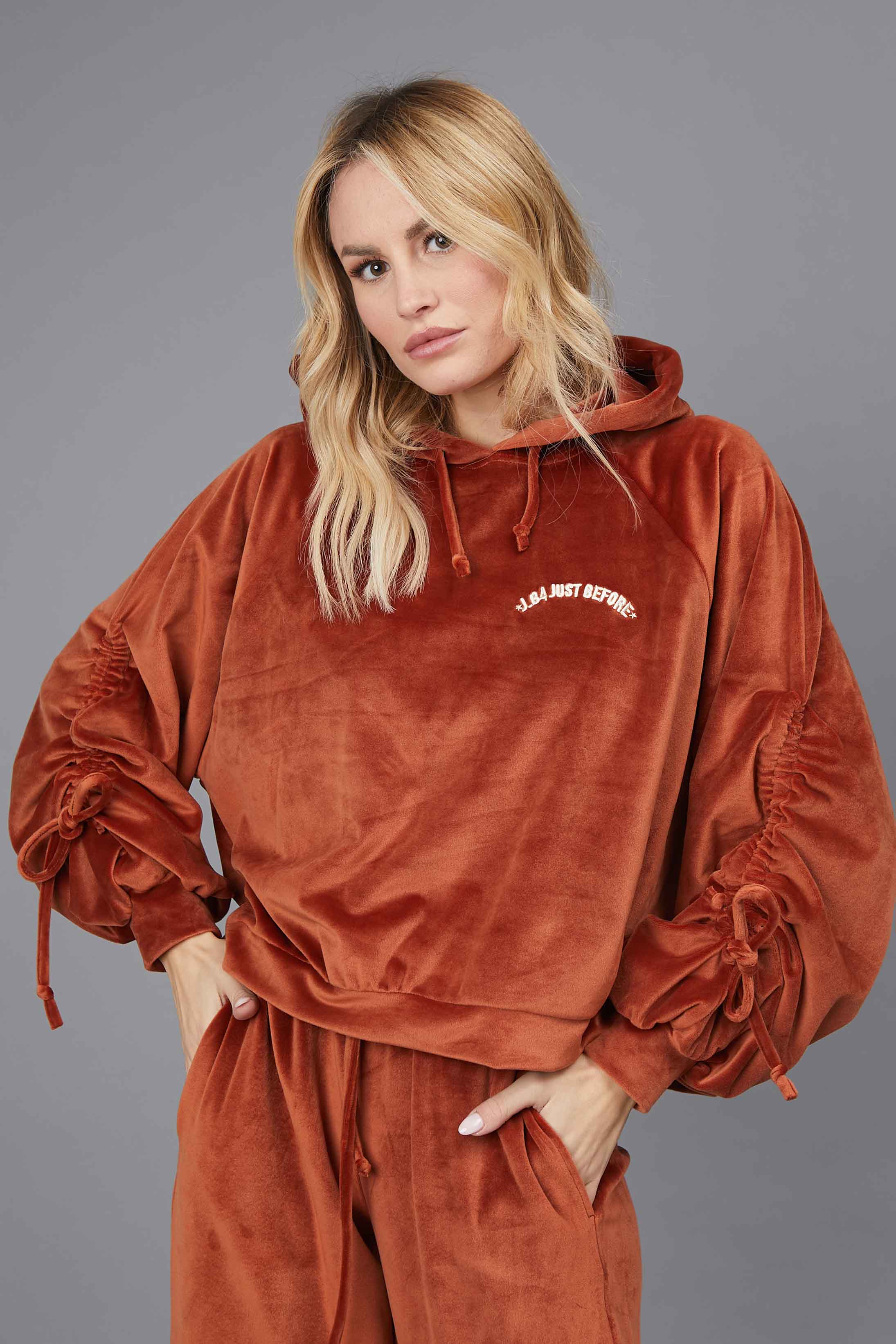 FELPA CINIGLIA BROWN