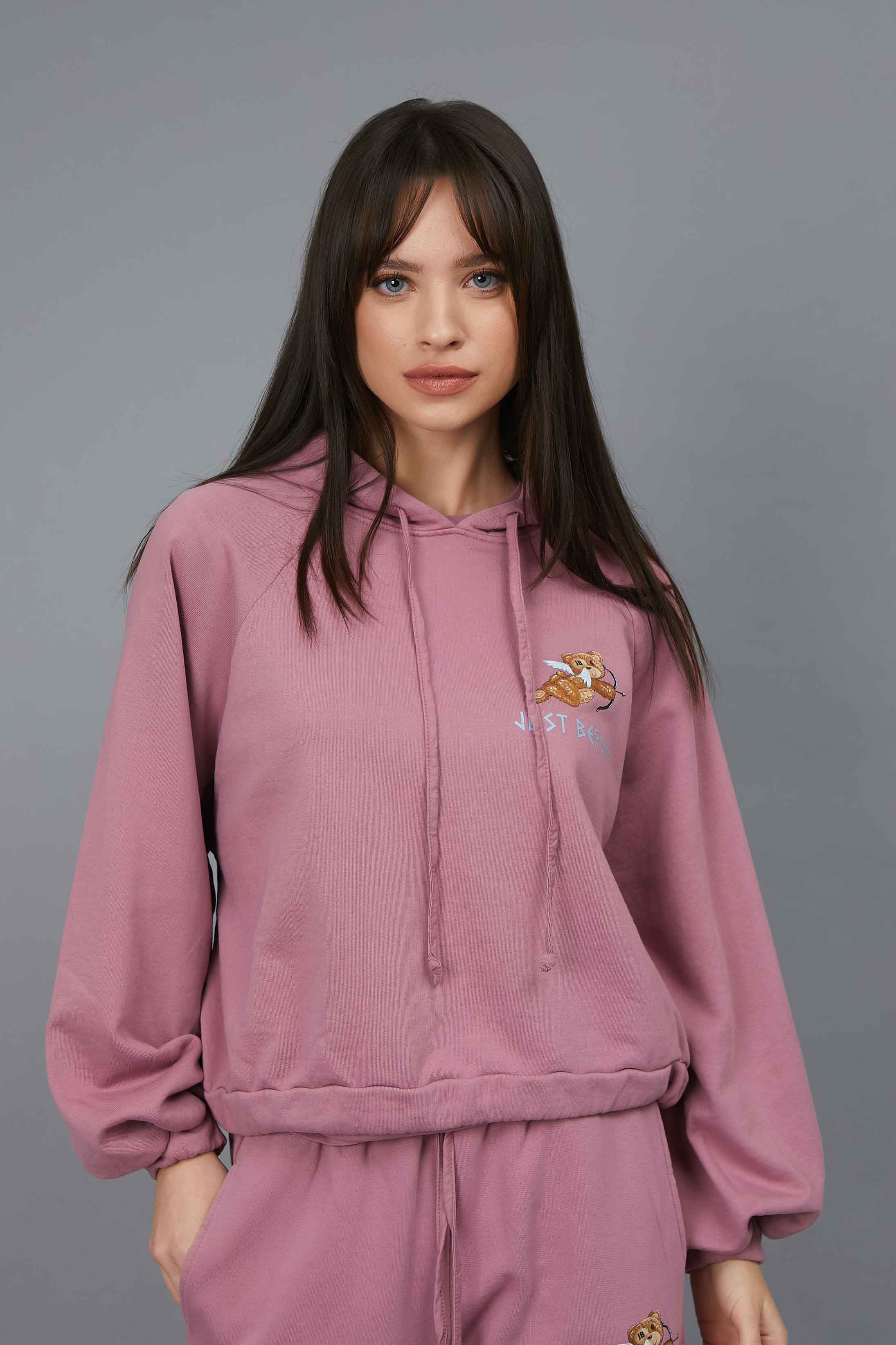 PINK CUPID BEAR SWEATSHIRT