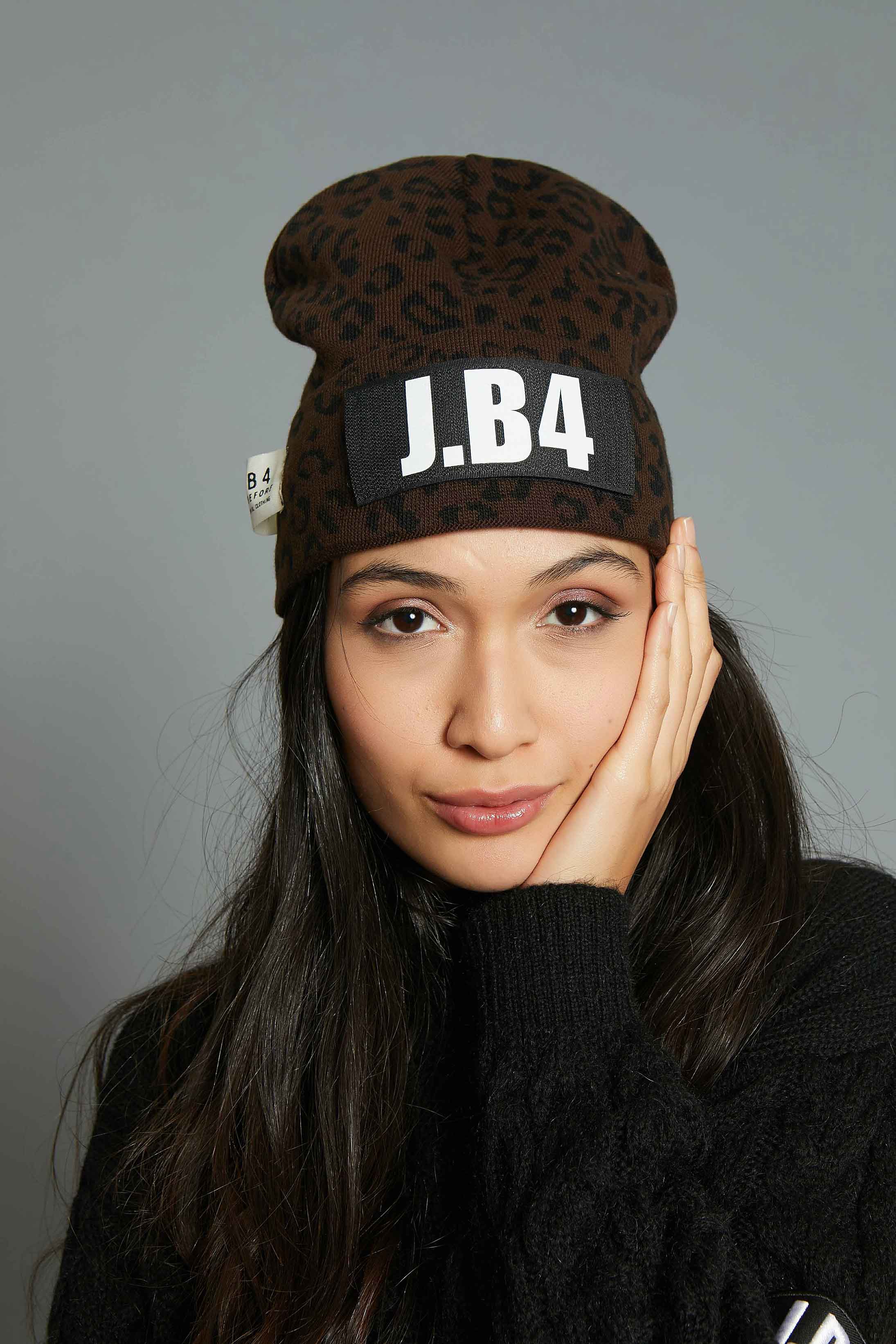 BERRETTO SPEAKING ANIMALIER BRUCIATO