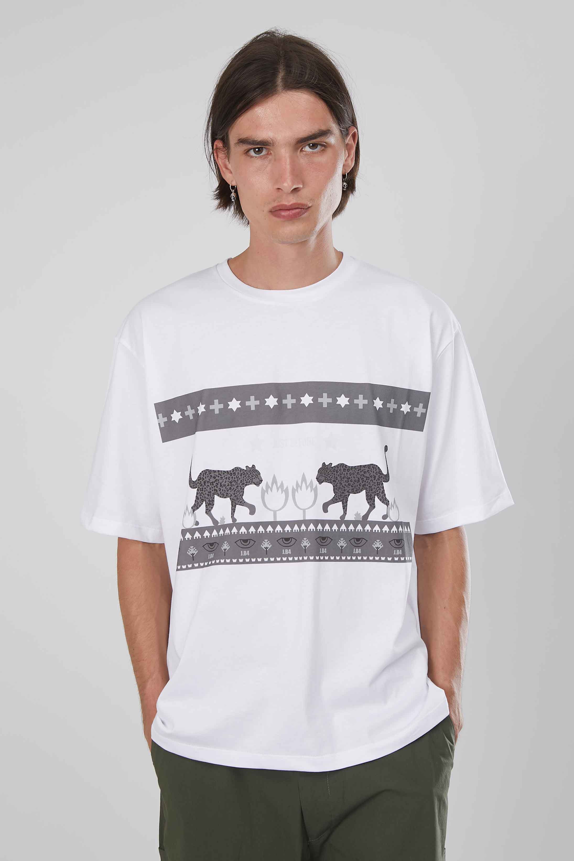 T-SHIRT TIGRI WHITE