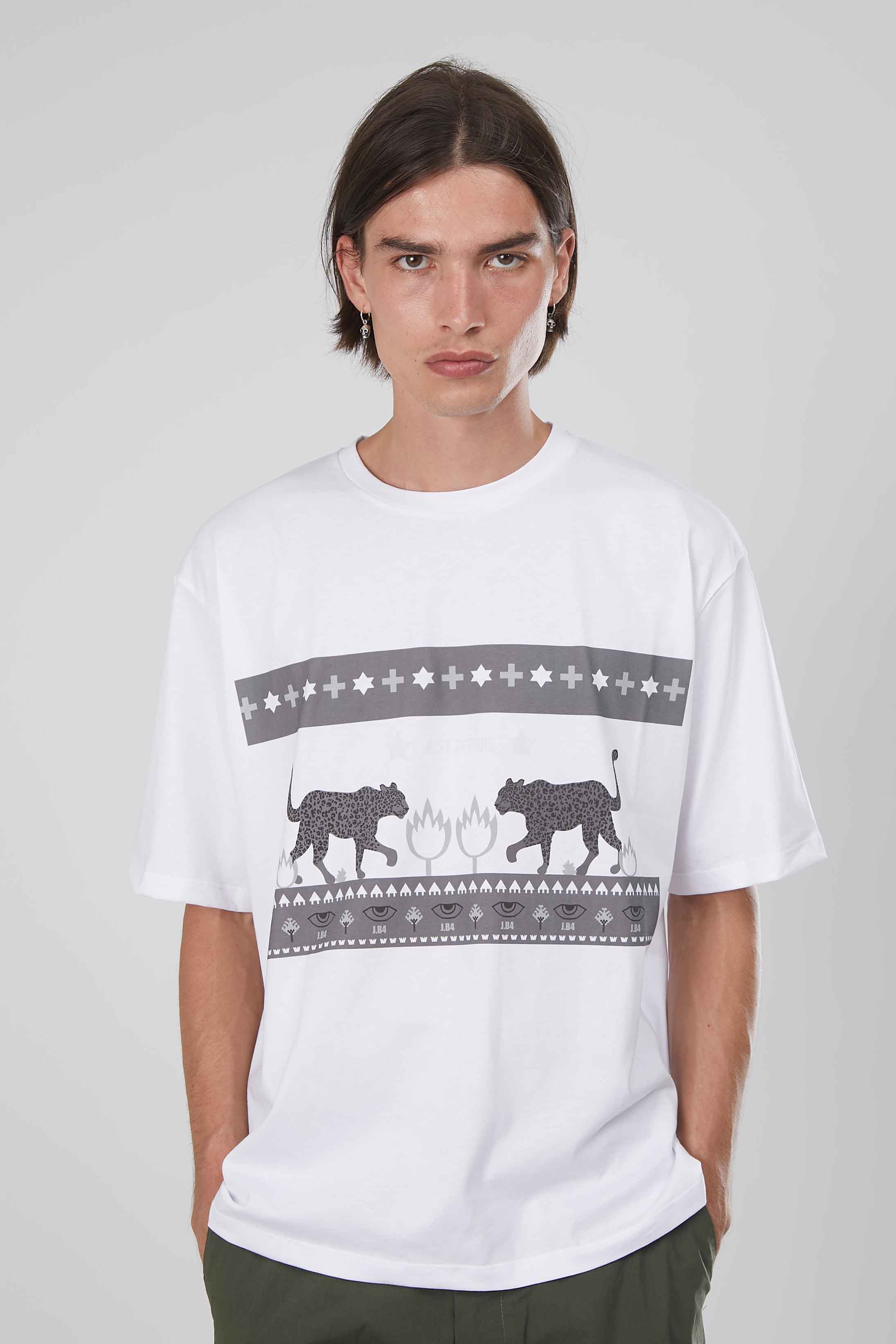 T-SHIRT TIGRI WHITE