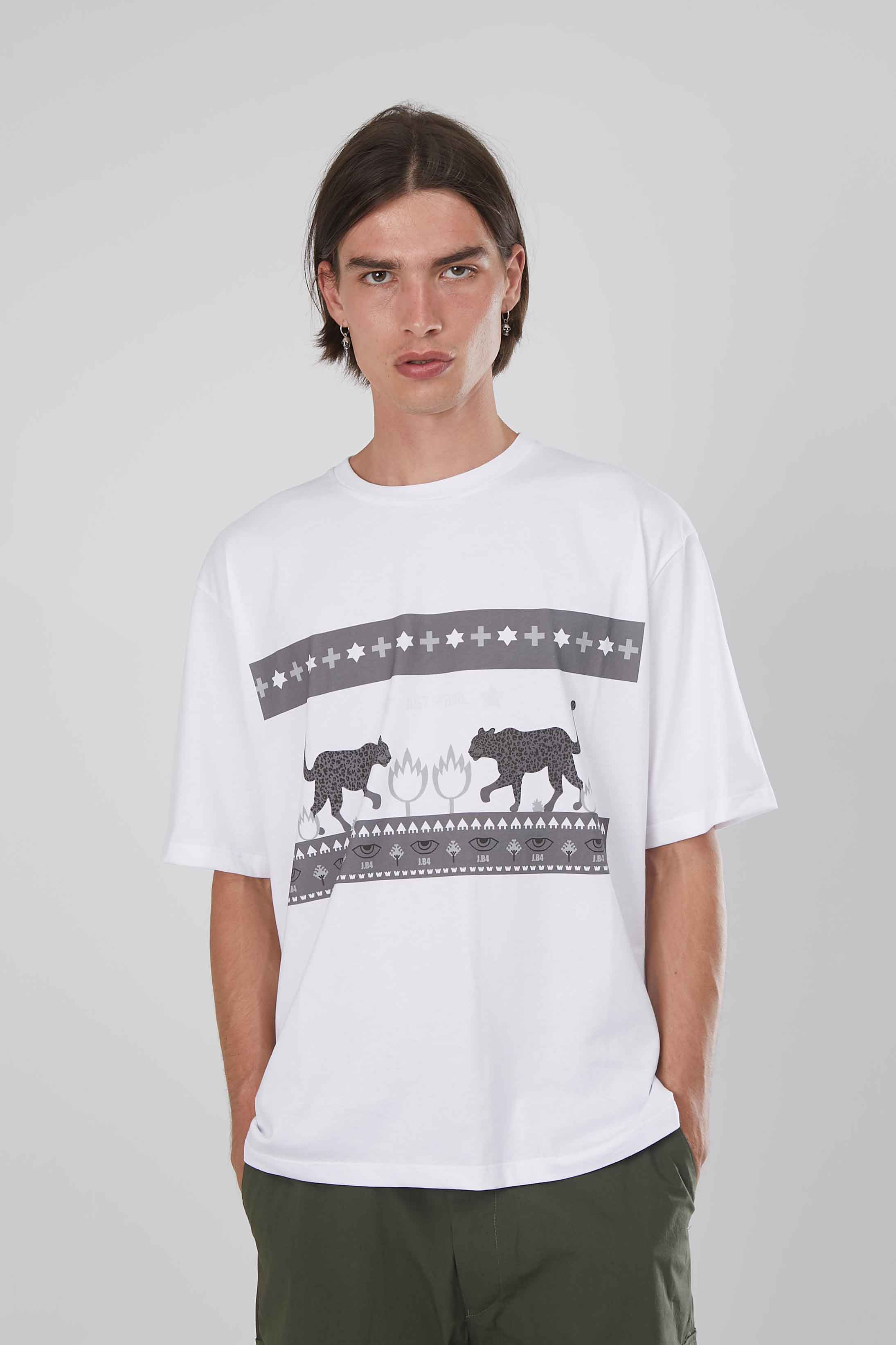 T-SHIRT TIGRI WHITE