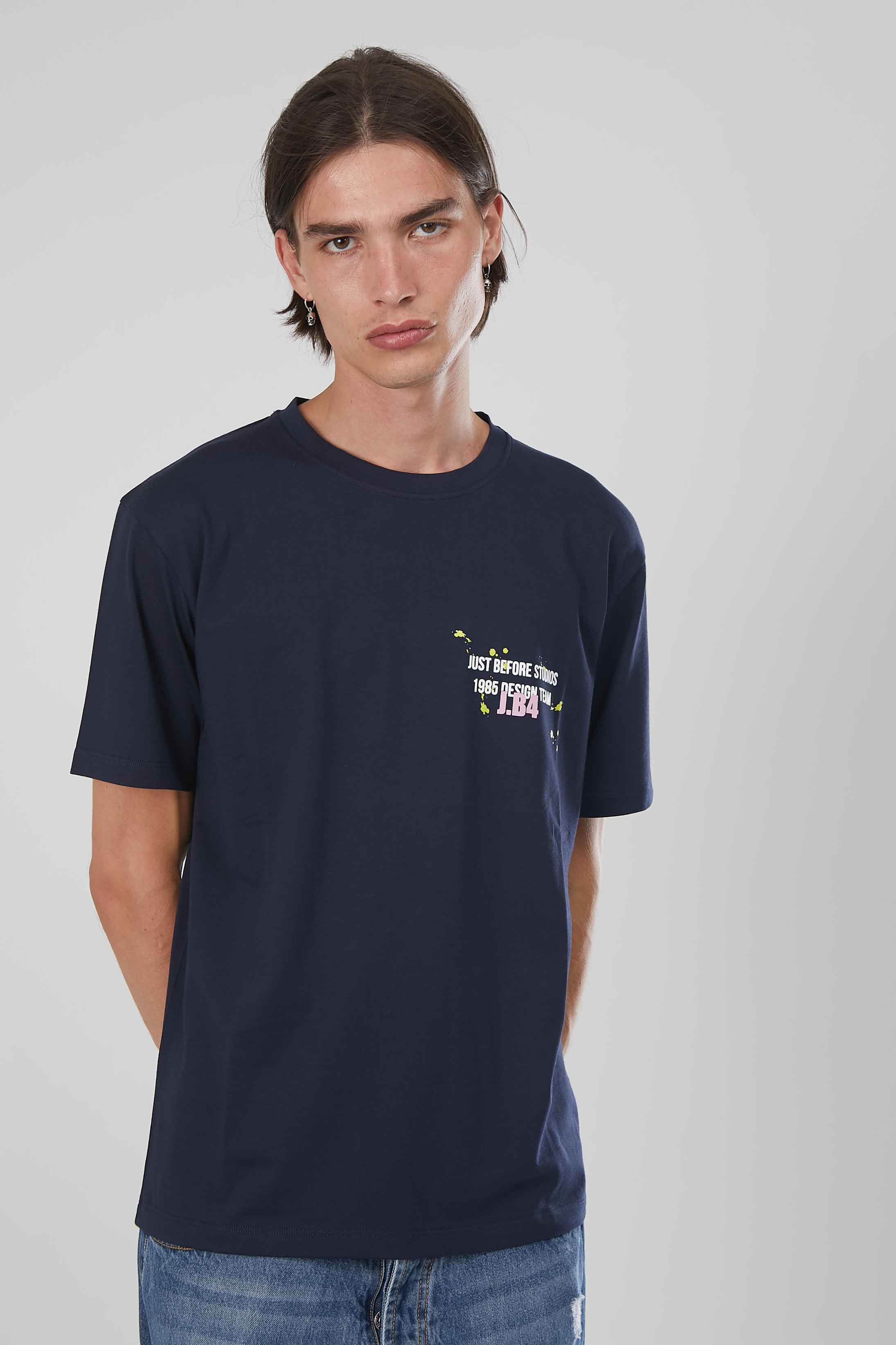 T-SHIRT DESIGN TEAM NAVY