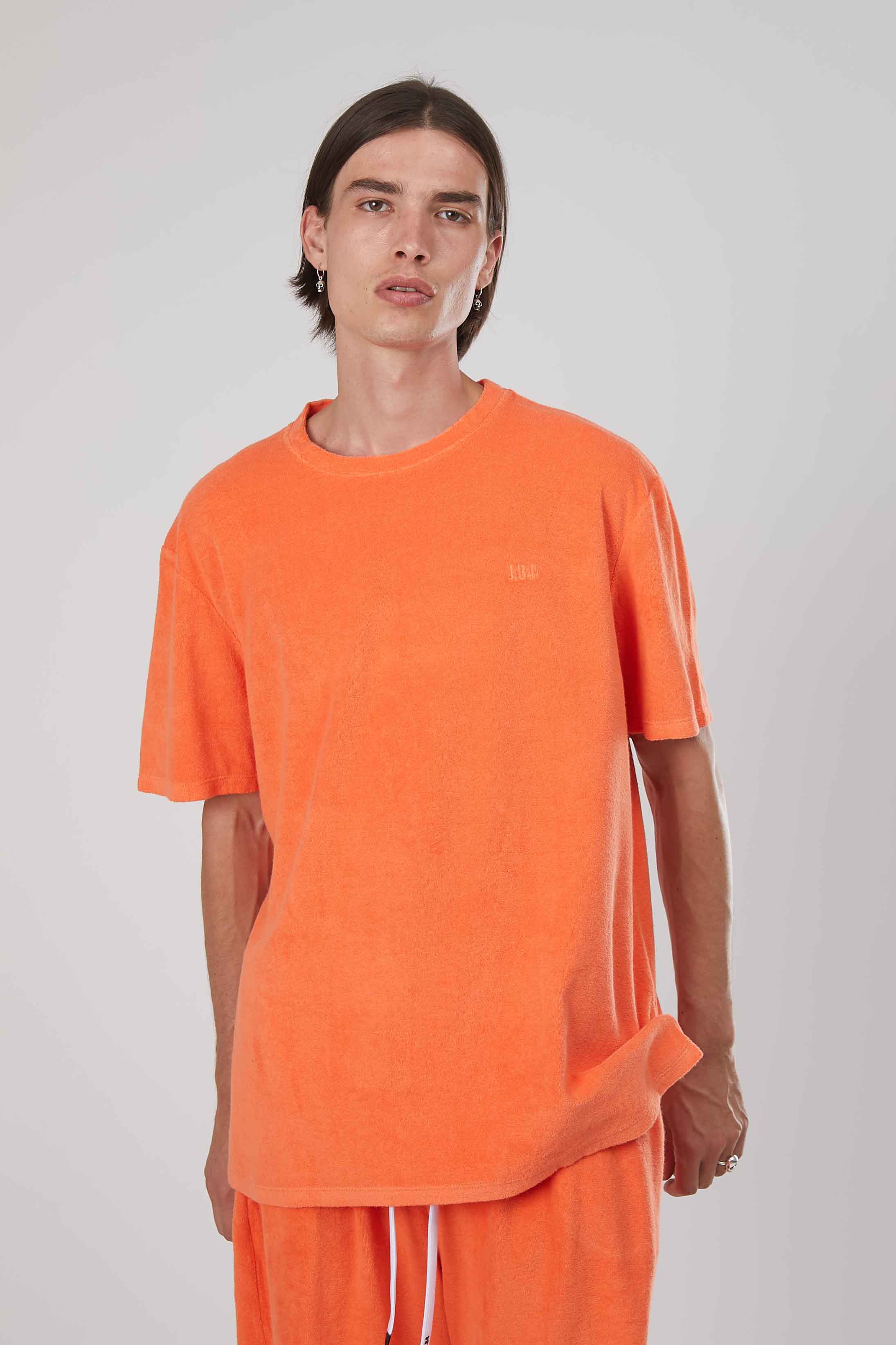 T-SHIRT IN SPUGNA ORANGE