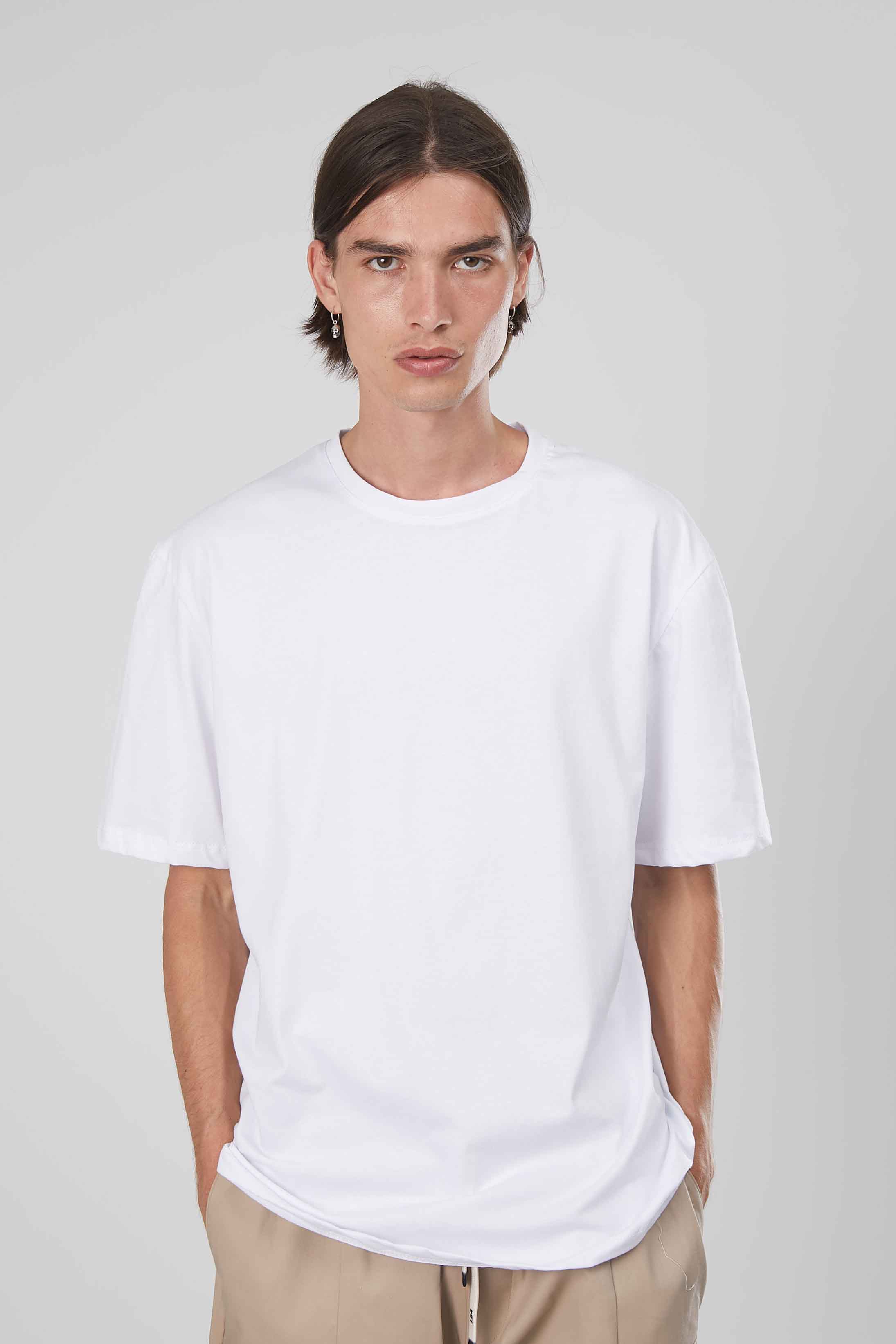 T-SHIRT STAMPA JUNGLE WHITE