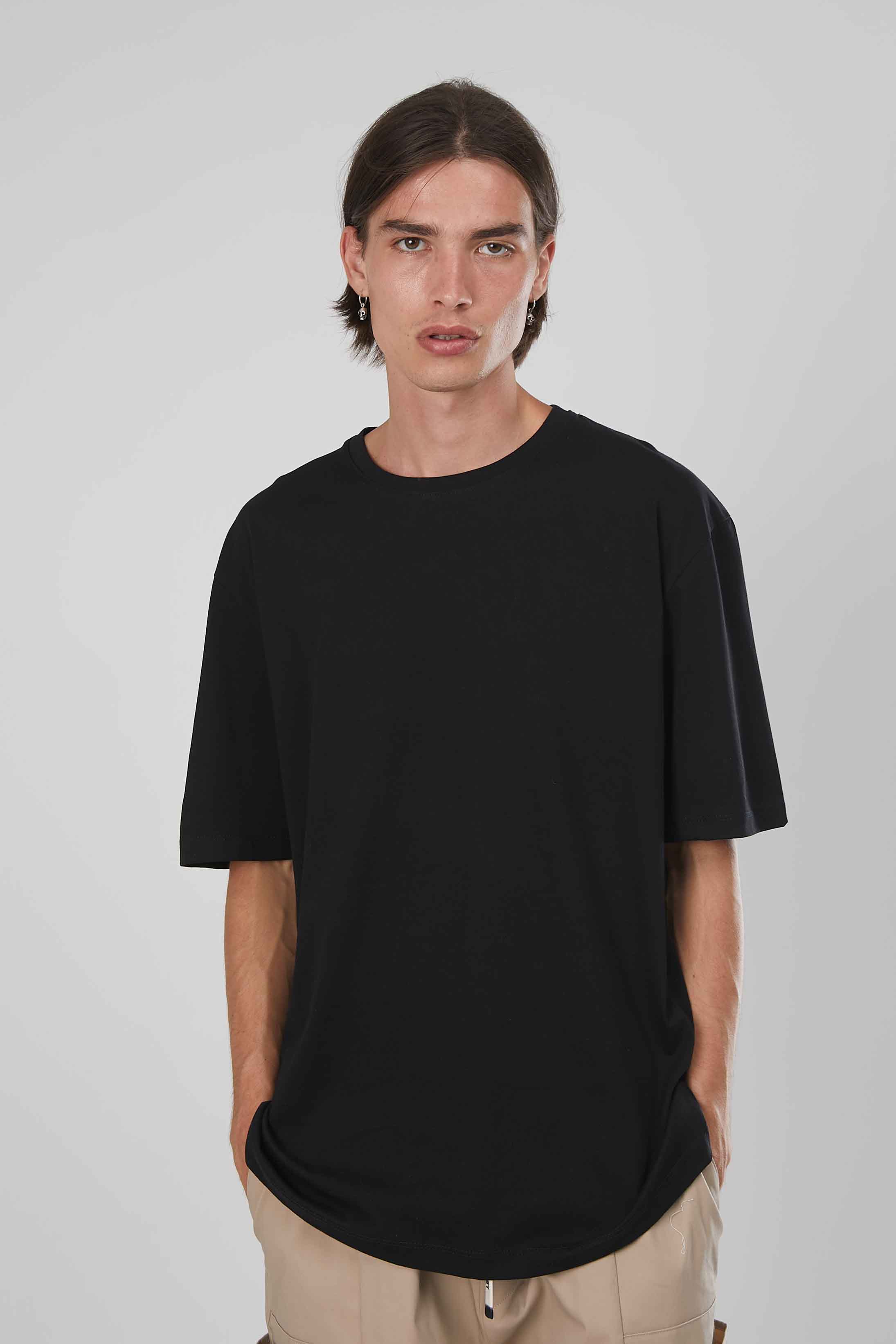 T-SHIRT STAMPA JUNGLE BLACK