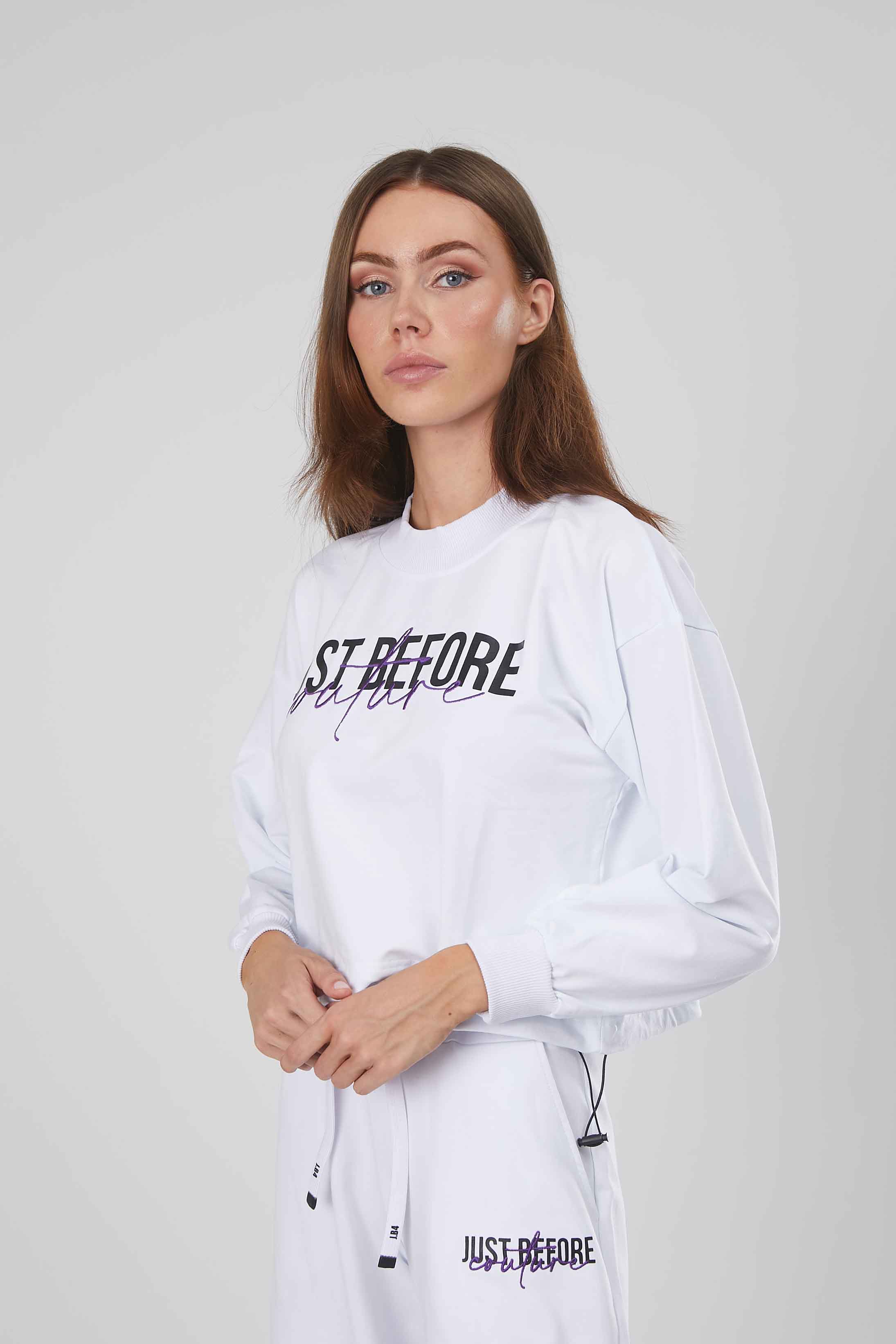 FELPA J.B4 COUTURE WHITE